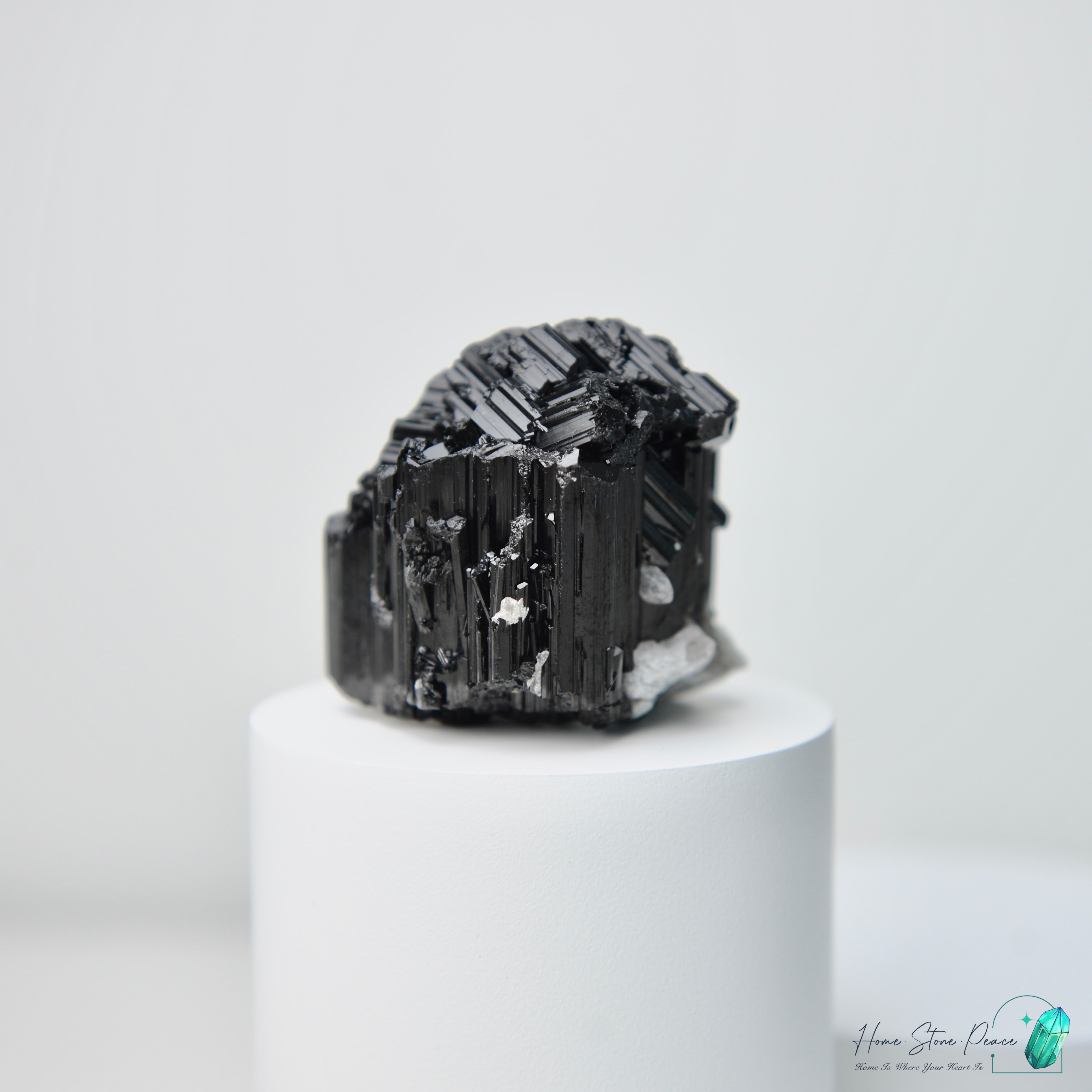 莫桑比克黑碧璽原石 Premium Mozambique Black Tourmaline