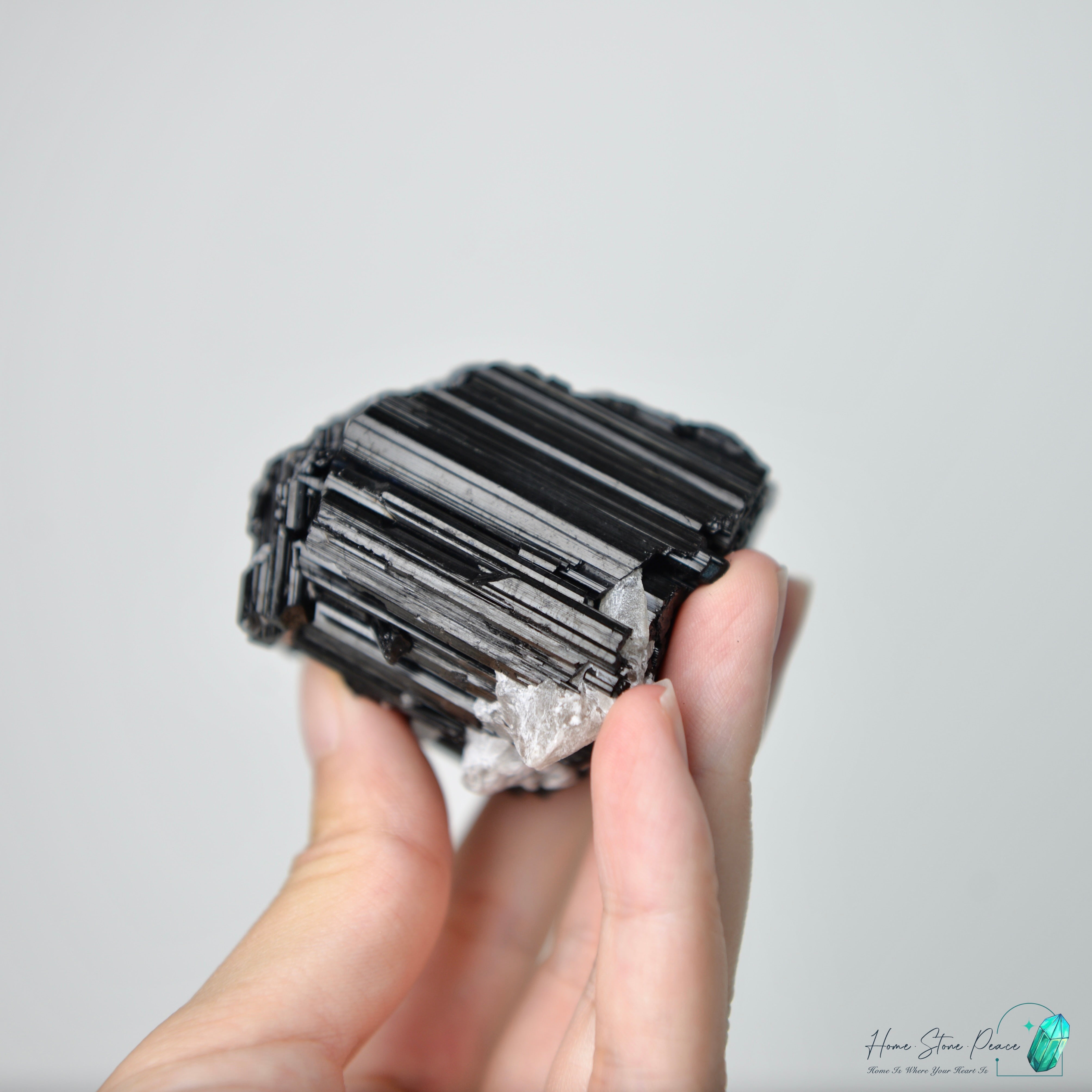 莫桑比克黑碧璽原石 Premium Mozambique Black Tourmaline