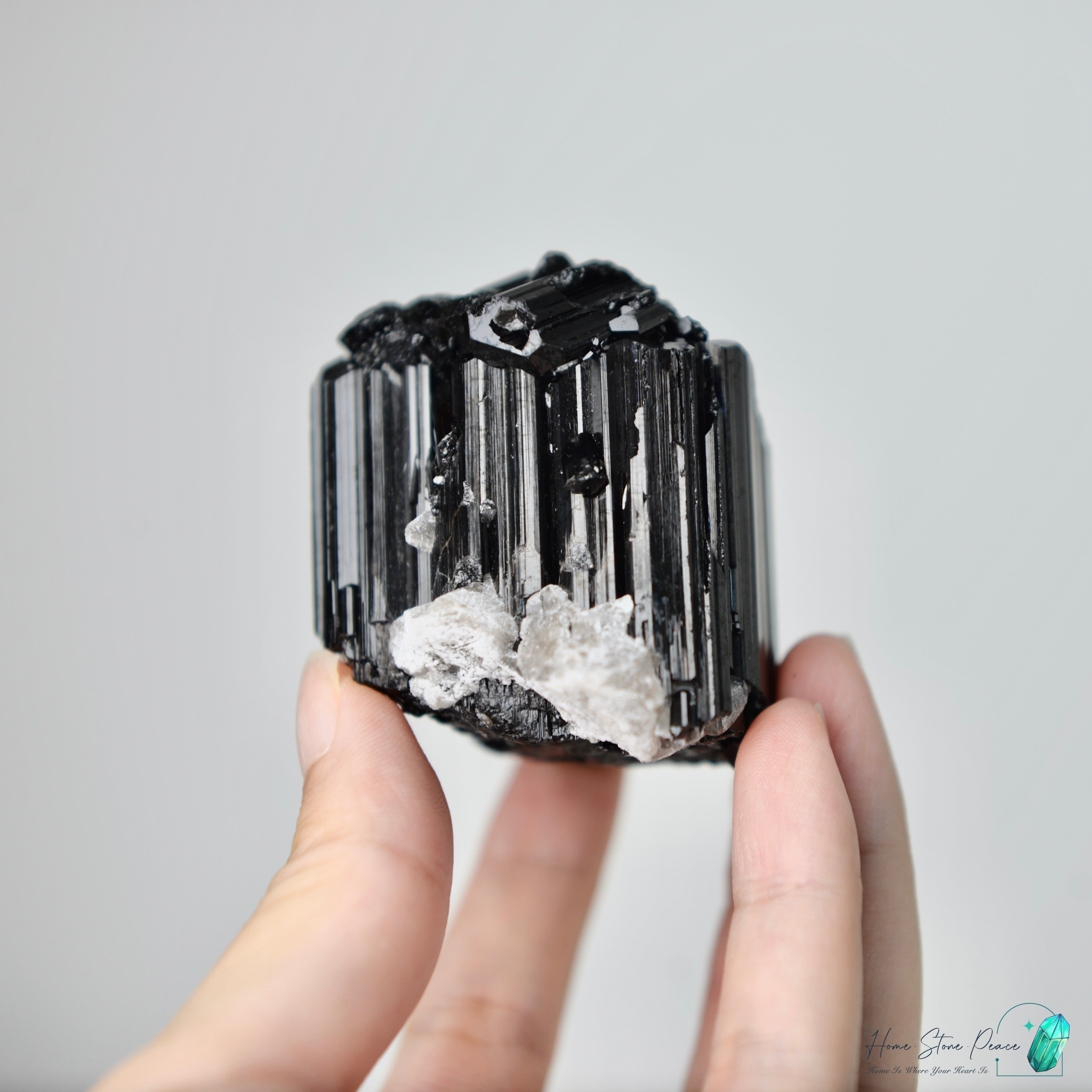 莫桑比克黑碧璽原石 Premium Mozambique Black Tourmaline