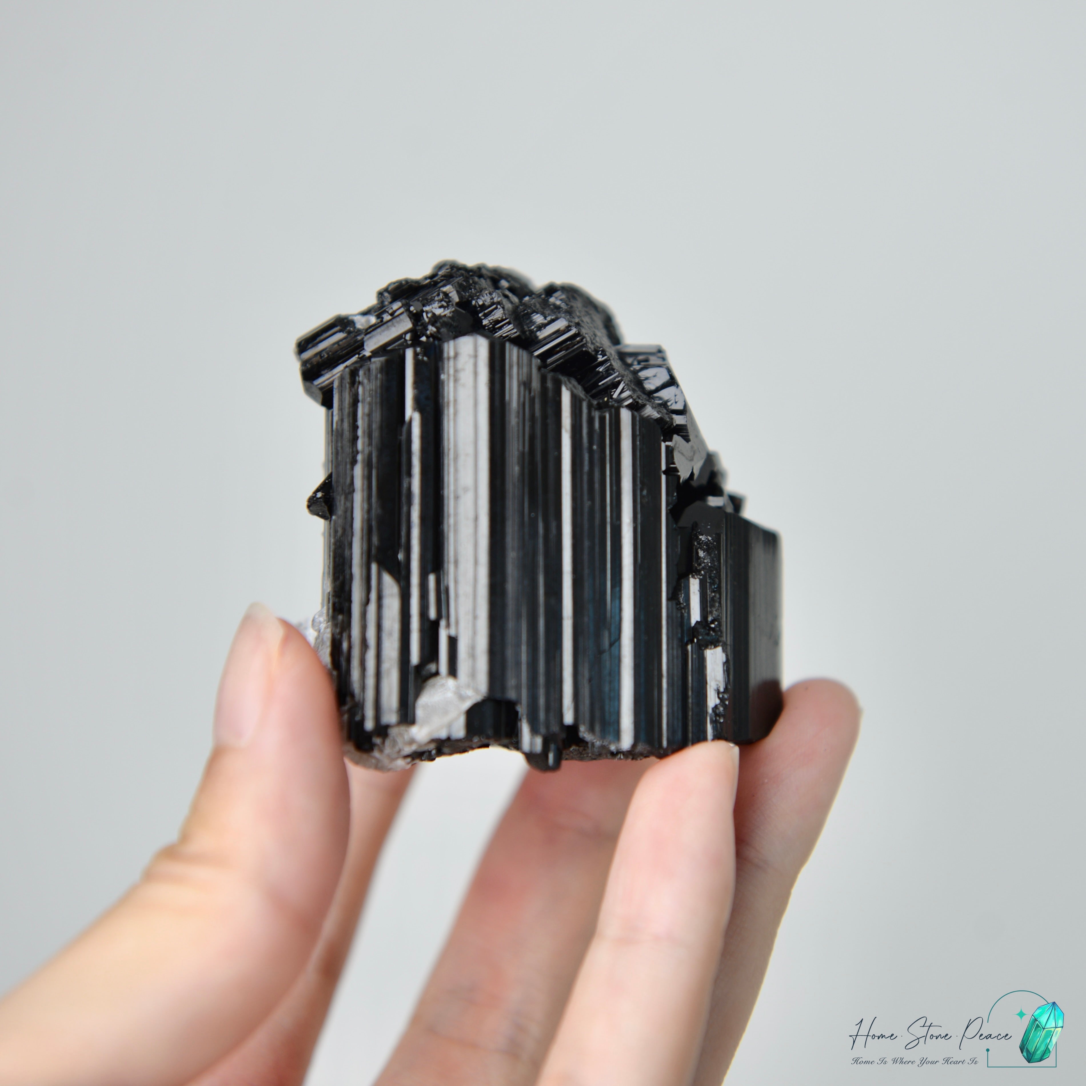莫桑比克黑碧璽原石 Premium Mozambique Black Tourmaline