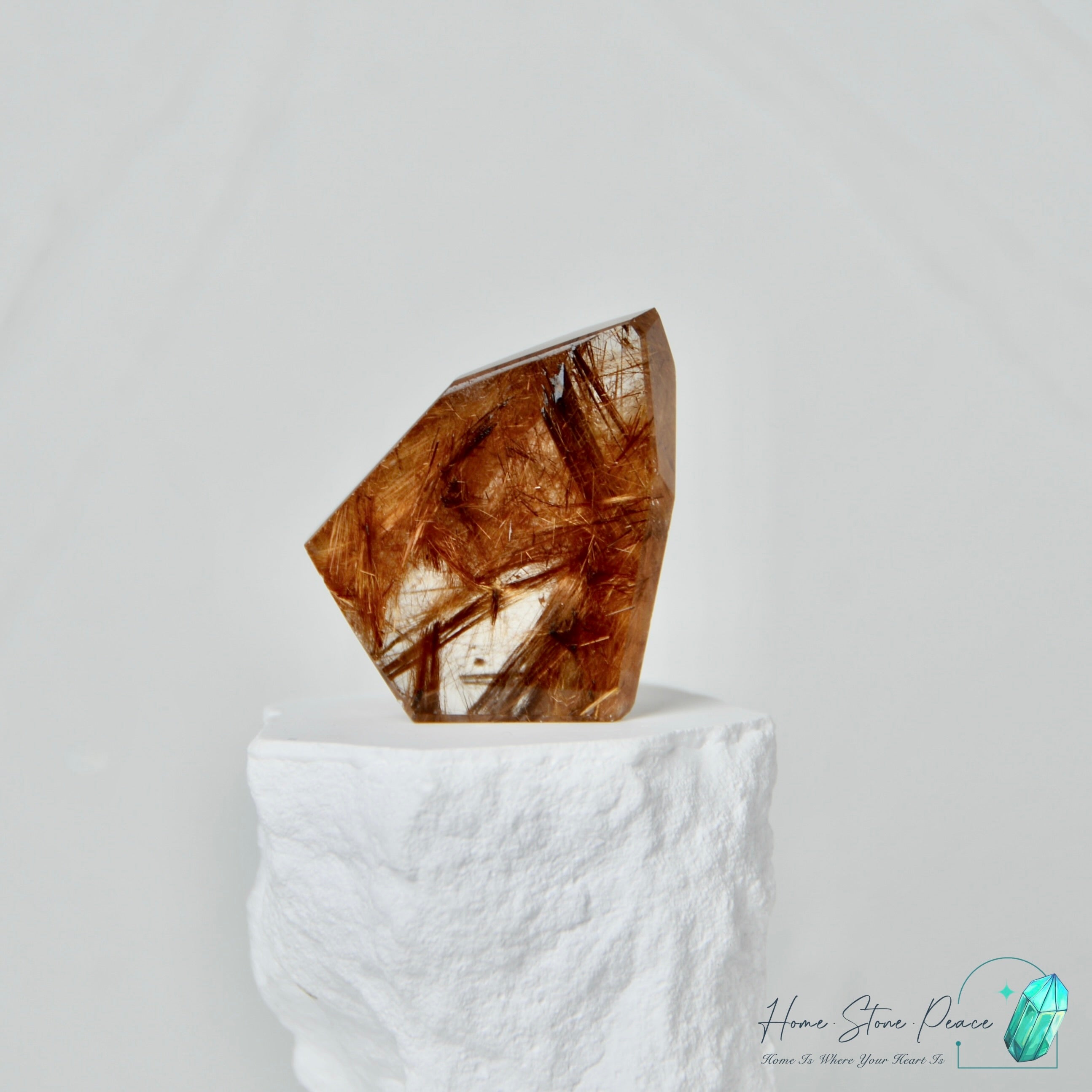 <tc>ブラジル産ブロンズルチルクォーツフリーフォーム</tc>