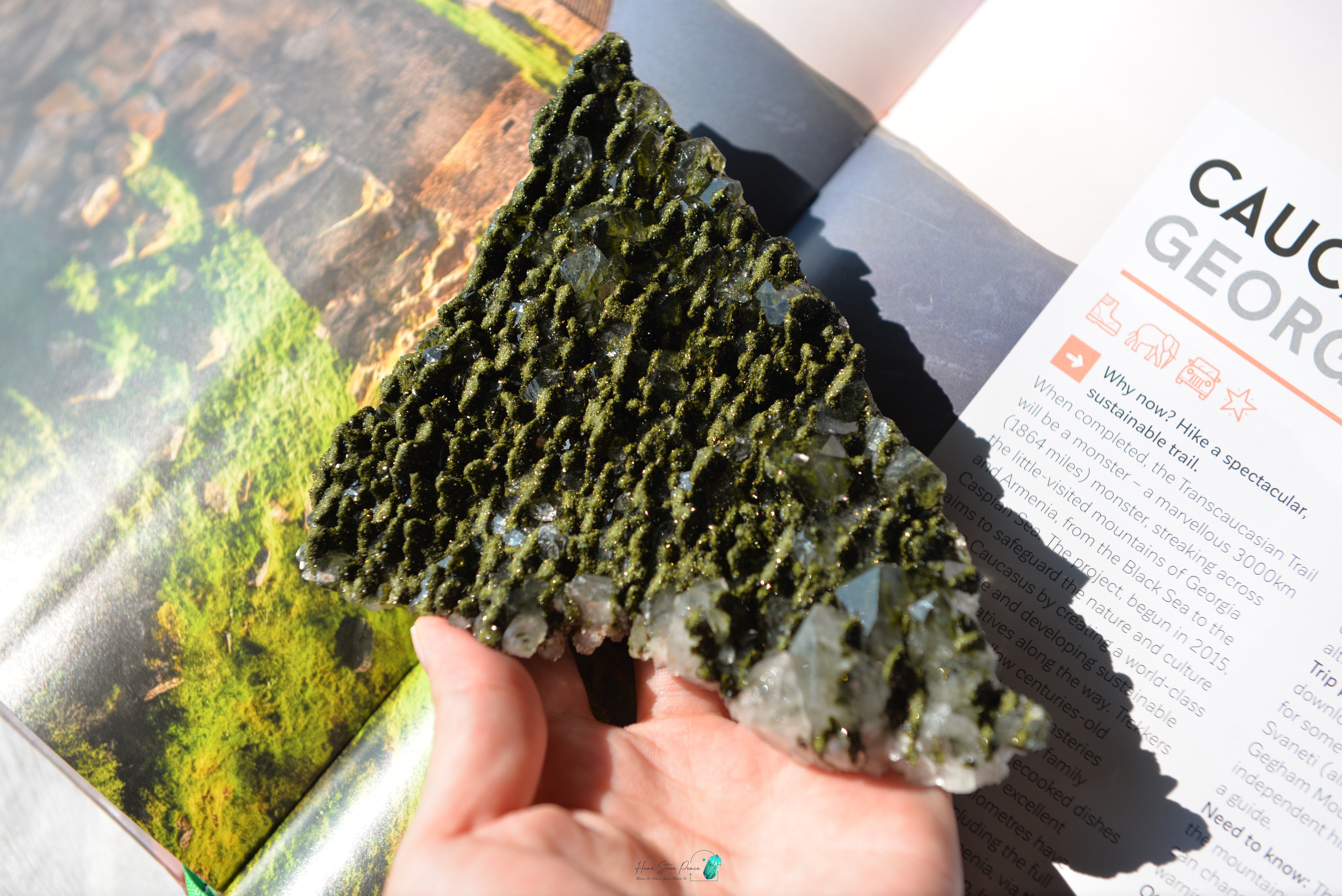 土耳其綠簾石原石 トルコフォレスト緑簾石