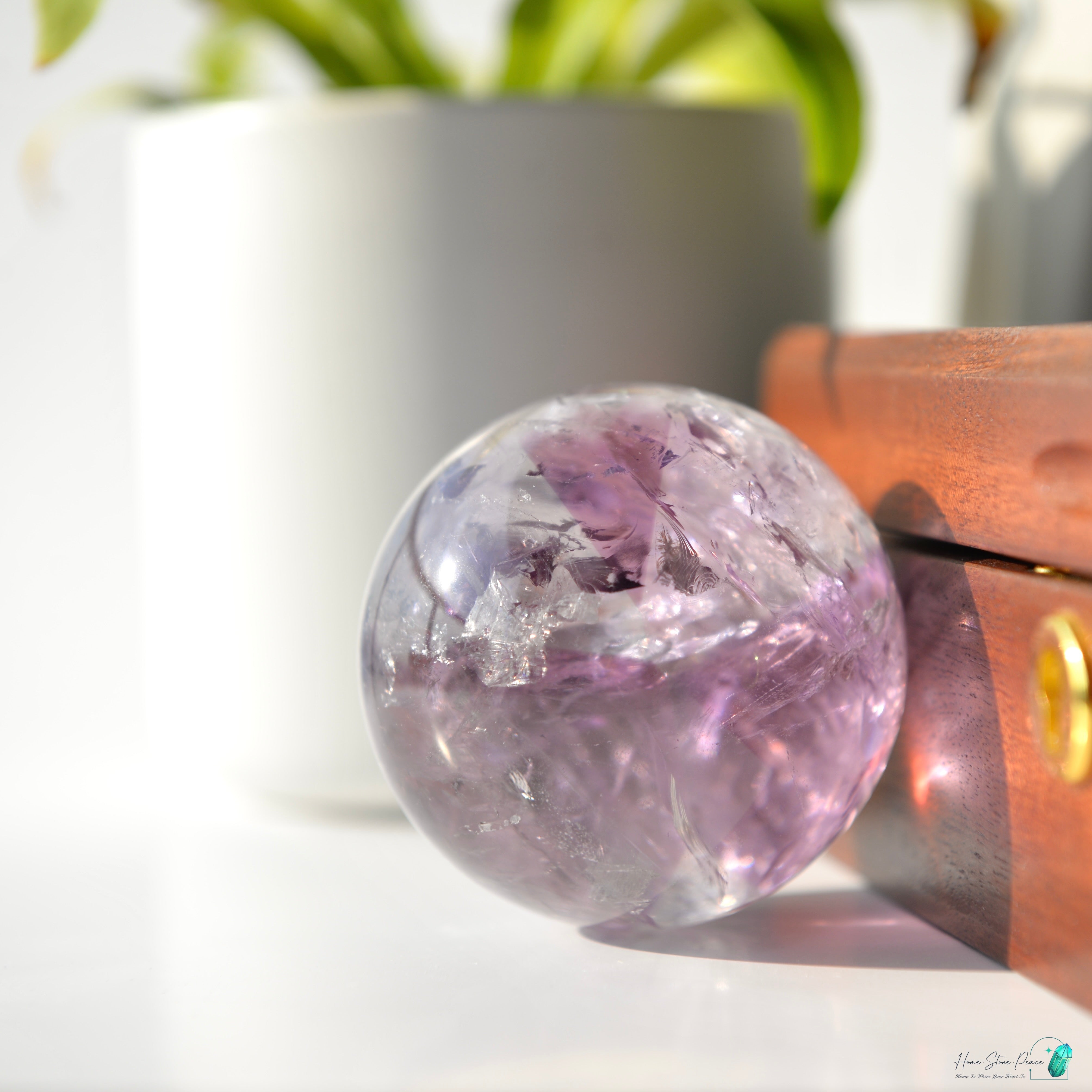 精品幻影紫水晶球プレミアムアメジストファントムスフィア