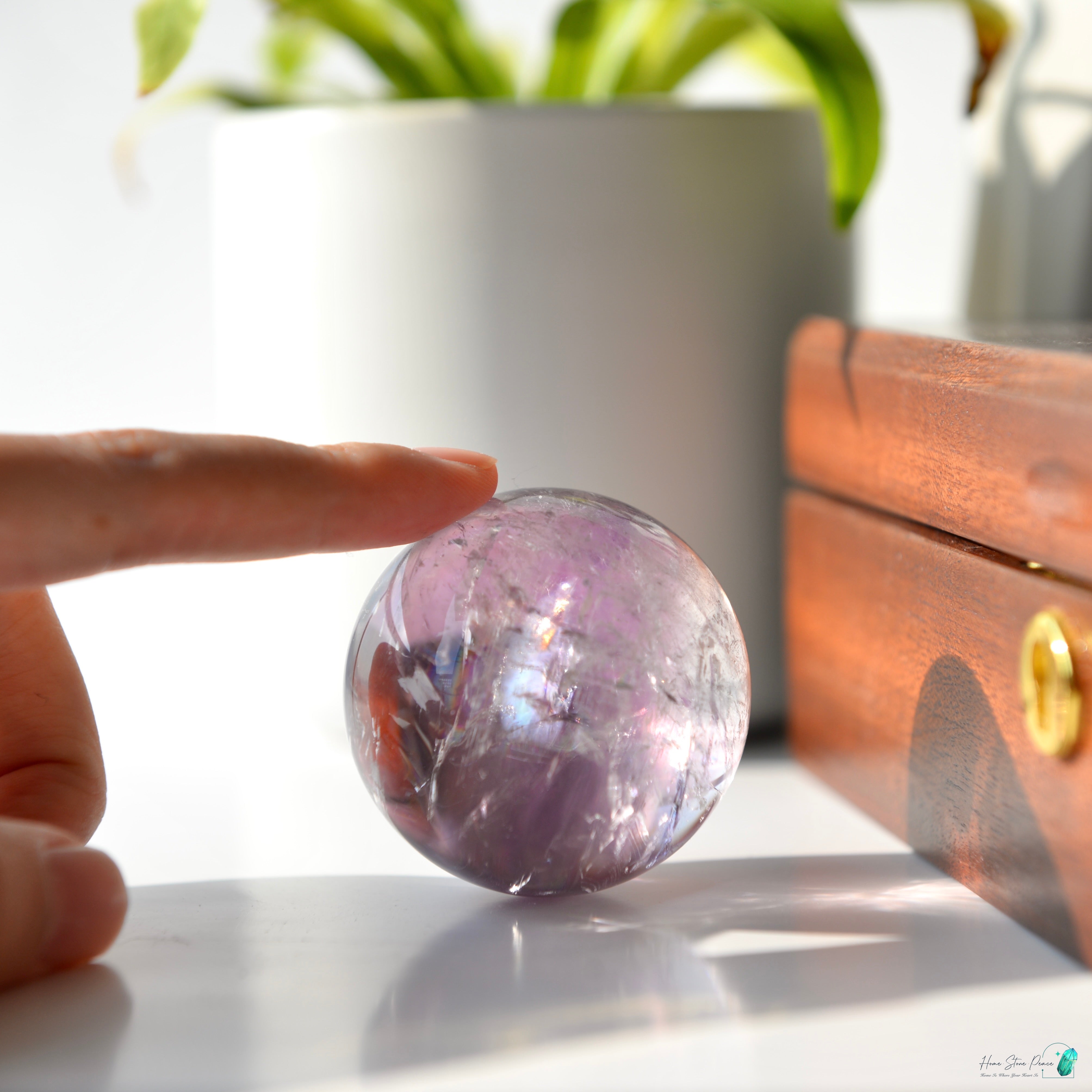 精品幻影紫水晶球プレミアムアメジストファントムスフィア