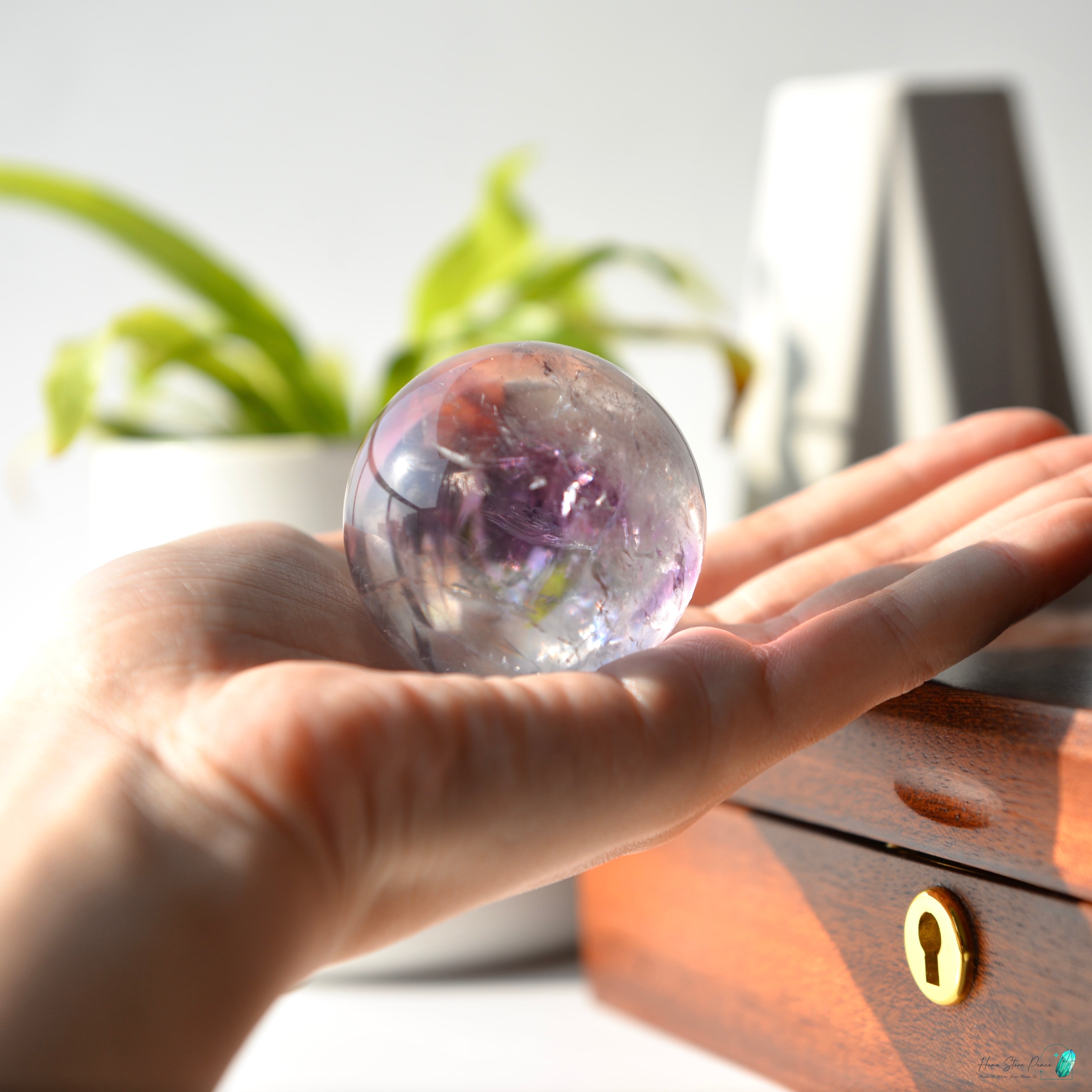 精品幻影紫水晶球プレミアムアメジストファントムスフィア