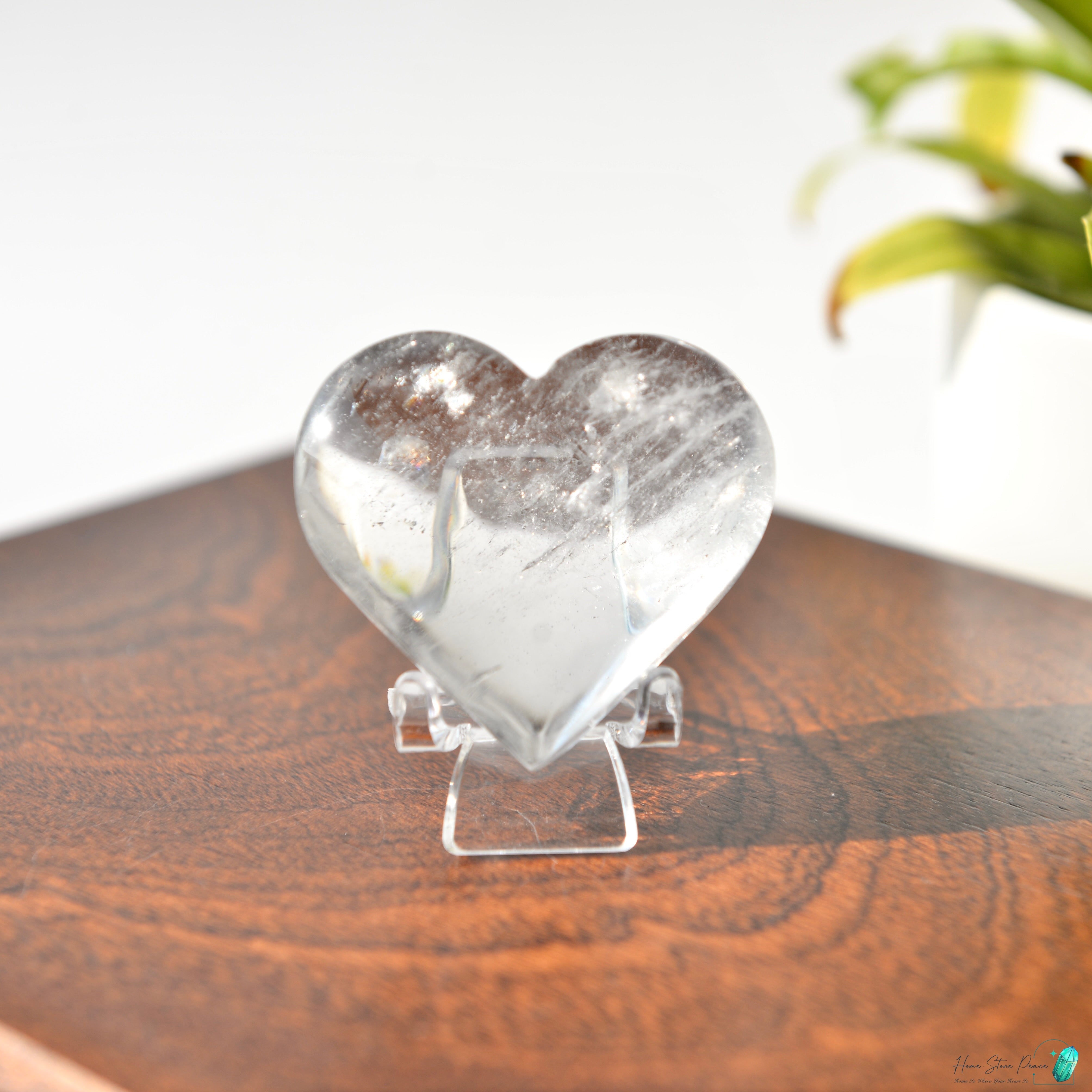 白水晶心 Clear Quartz Heart