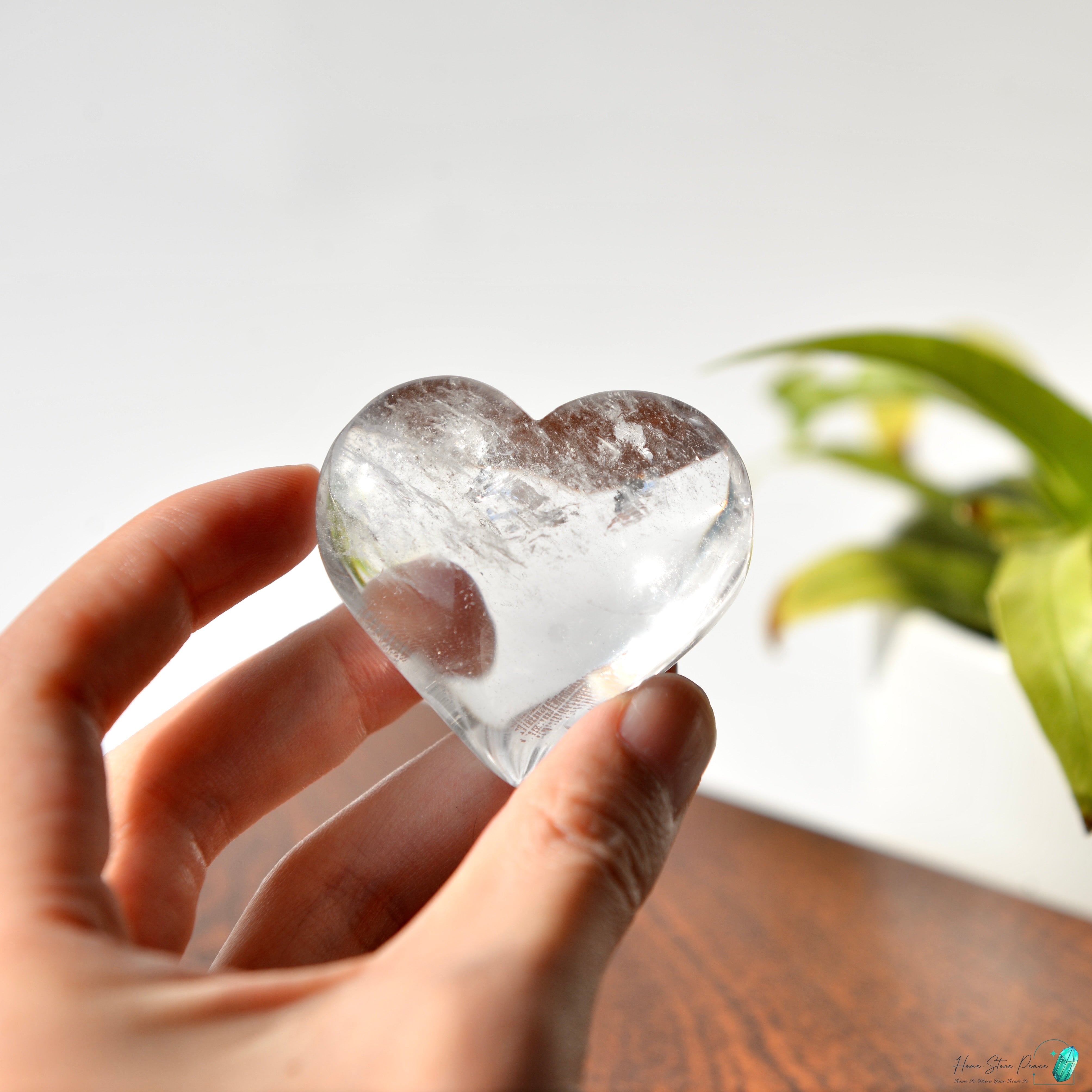 白水晶心 Clear Quartz Heart