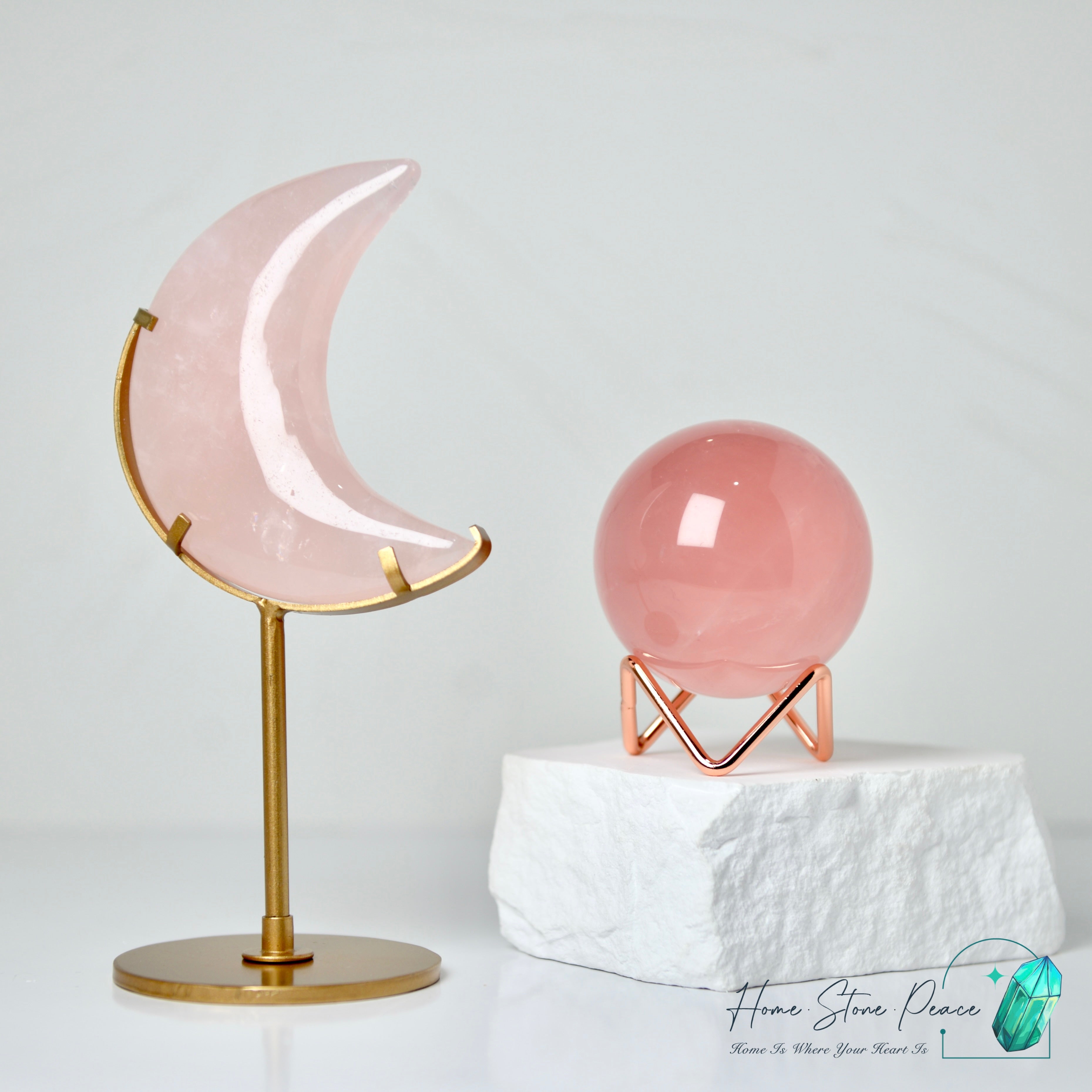 <tc>プレミアム モザンビーク ローズ クォーツ スフィア</tc>