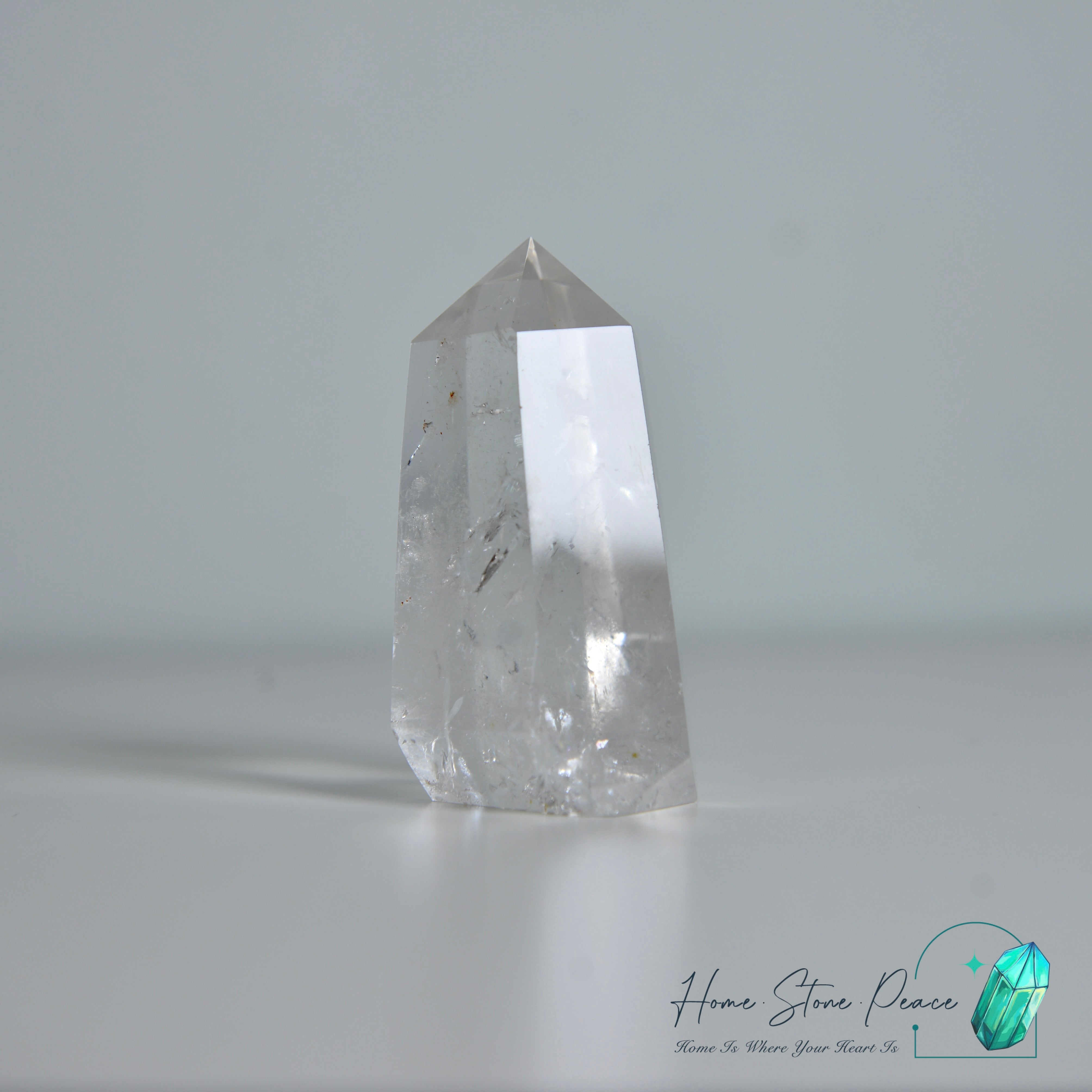 白水晶柱 Clear Quartz Tower