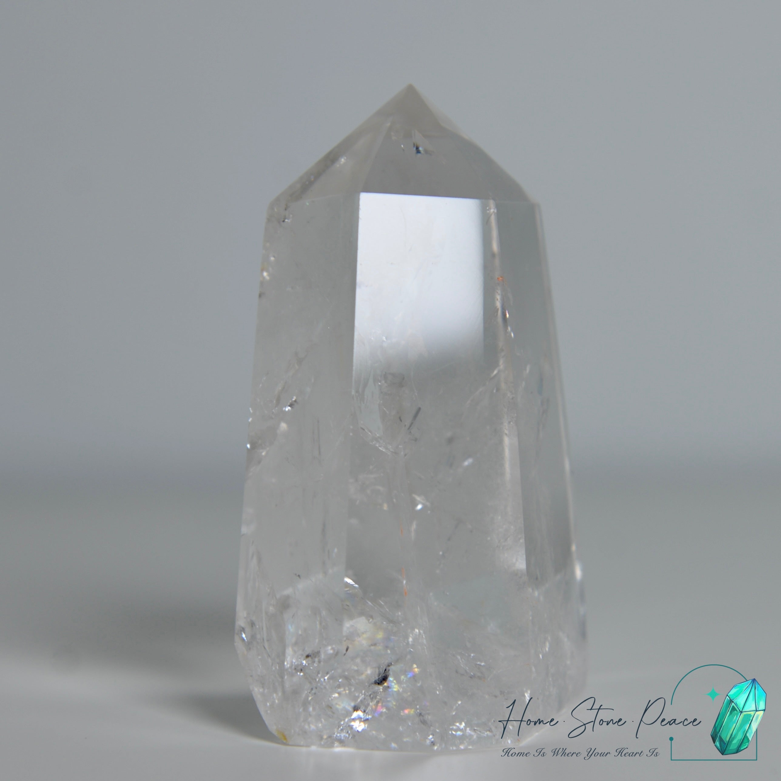 白水晶柱 Clear Quartz Tower