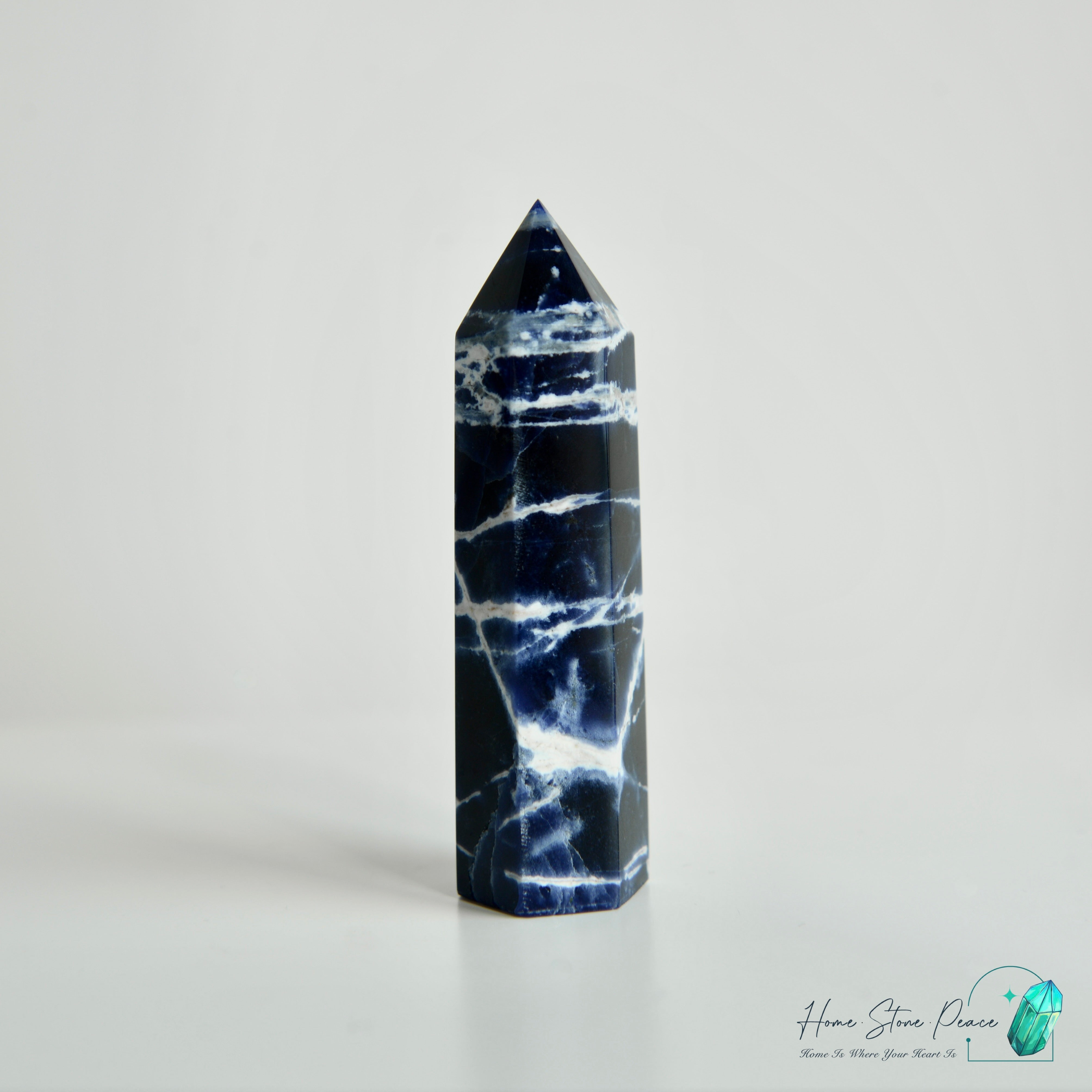 藍紋石柱 Sodalite Point