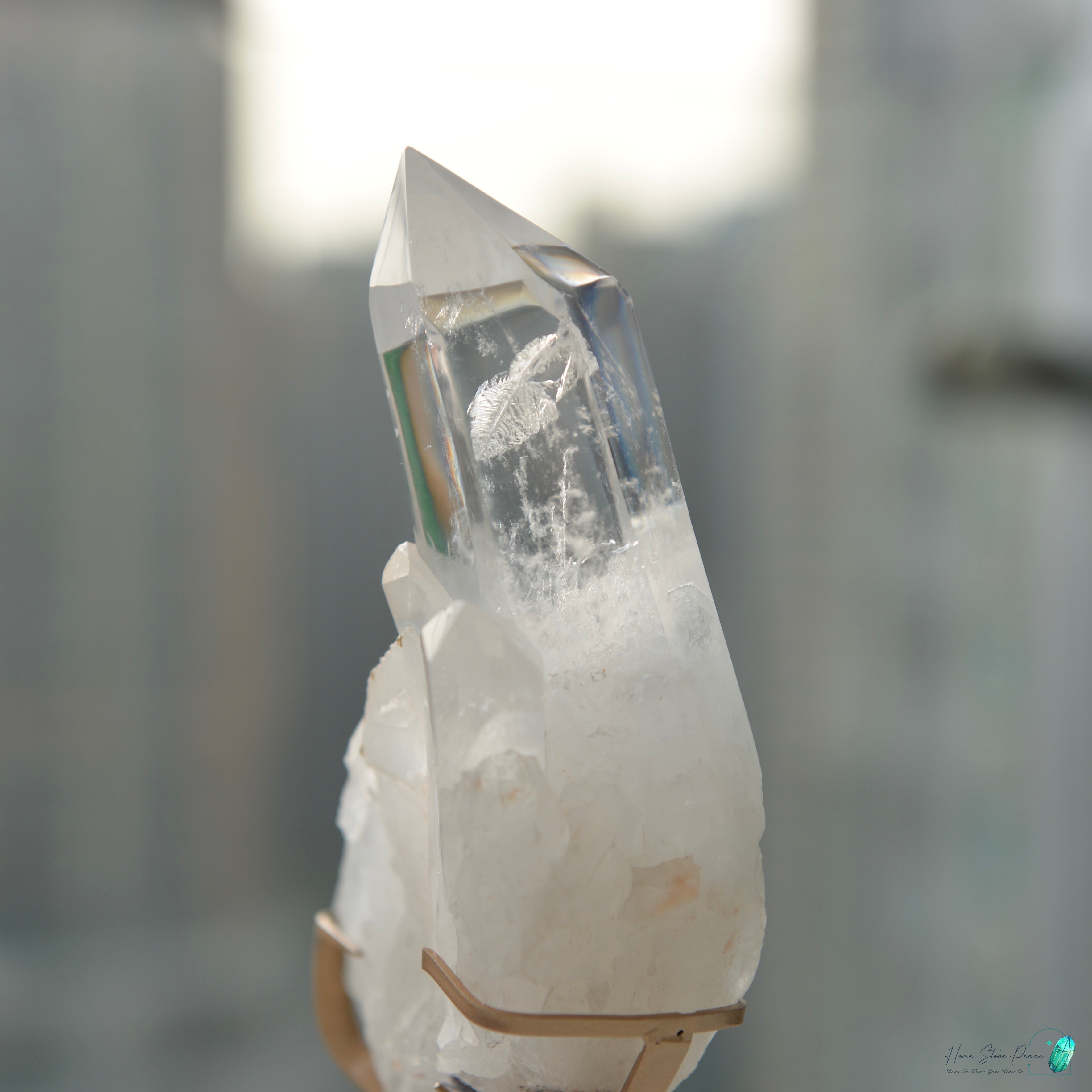 白水晶簇 クリアクォーツクラスター