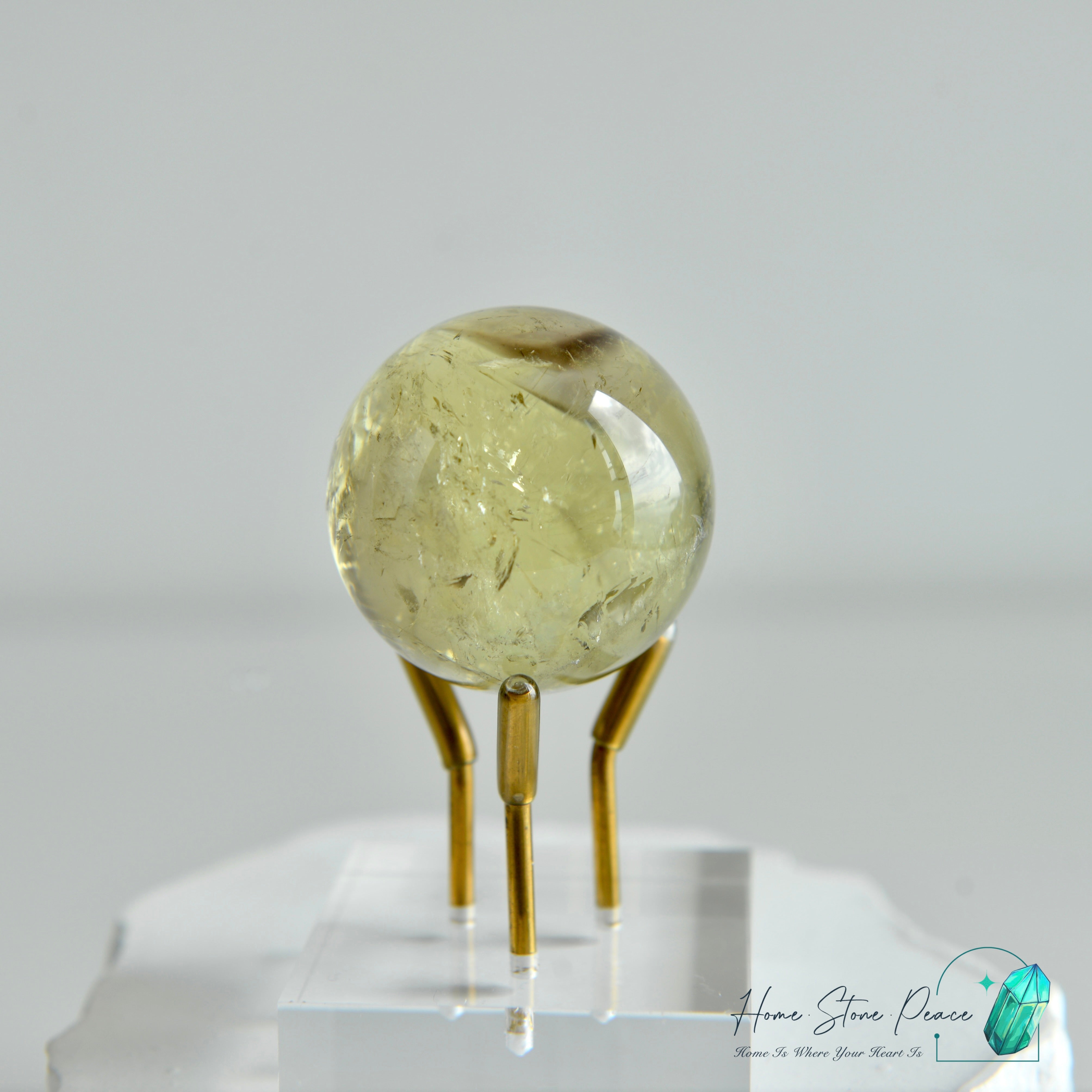 茶黃水晶球 Smoky Citrine Sphere