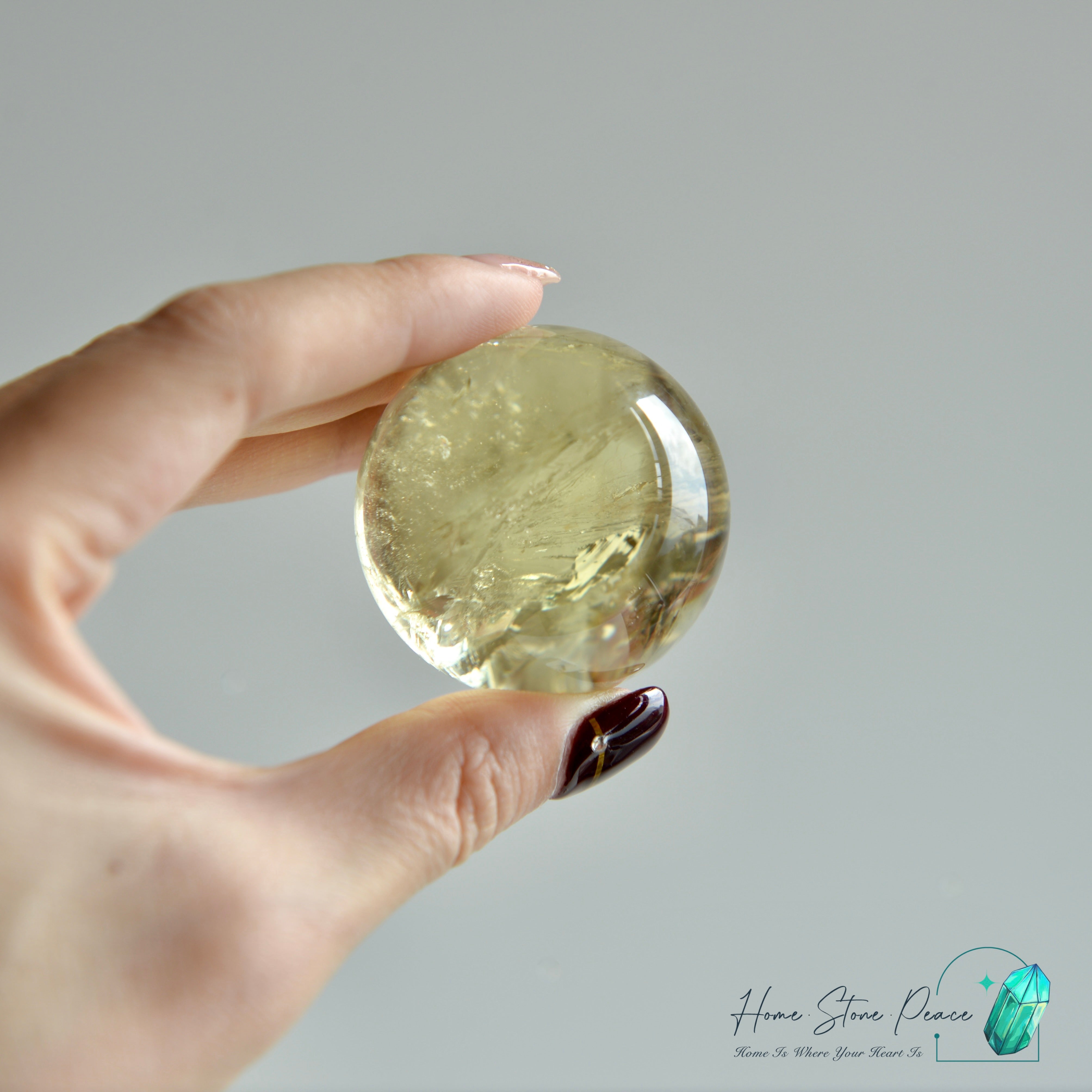 茶黃水晶球 Smoky Citrine Sphere