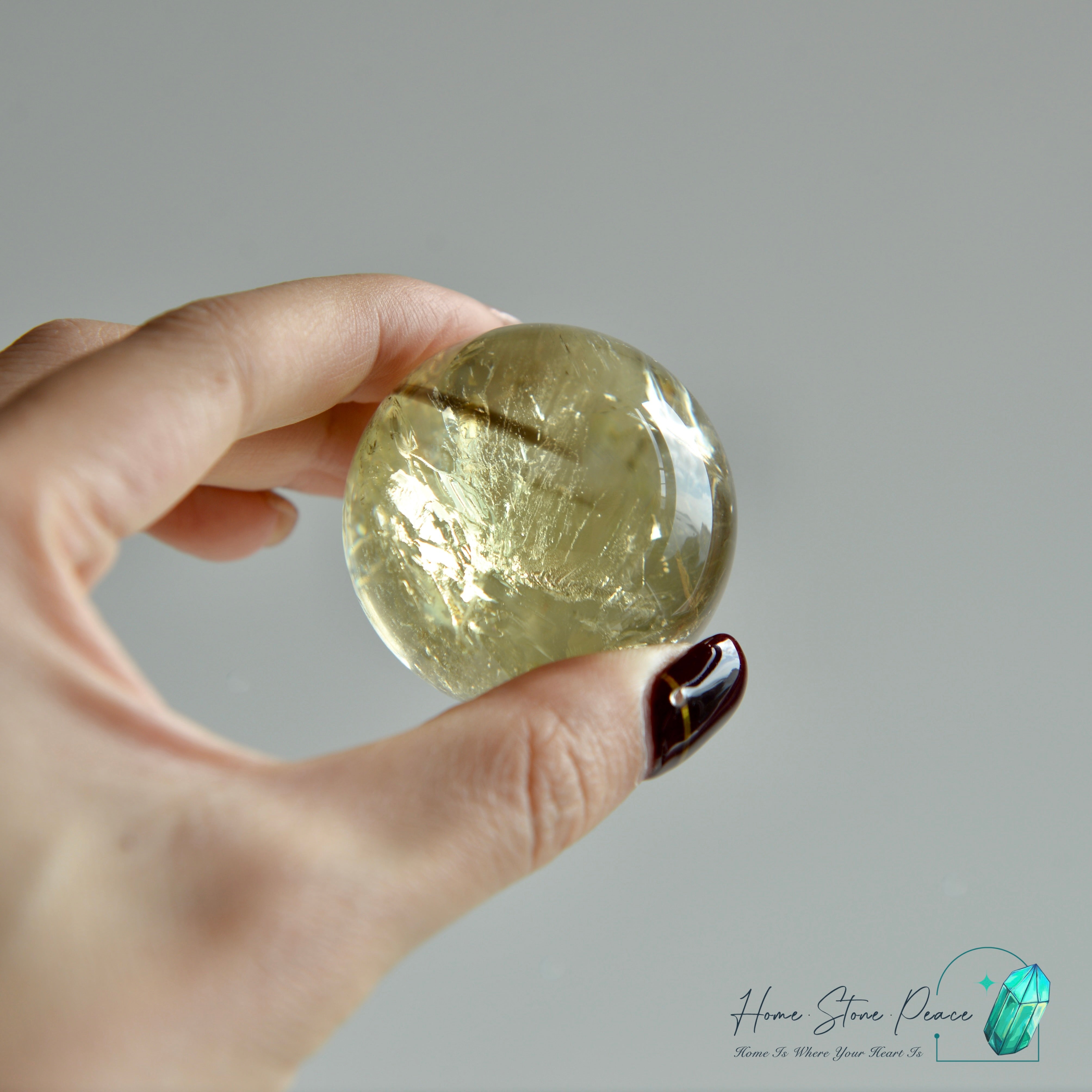 茶黃水晶球 Smoky Citrine Sphere