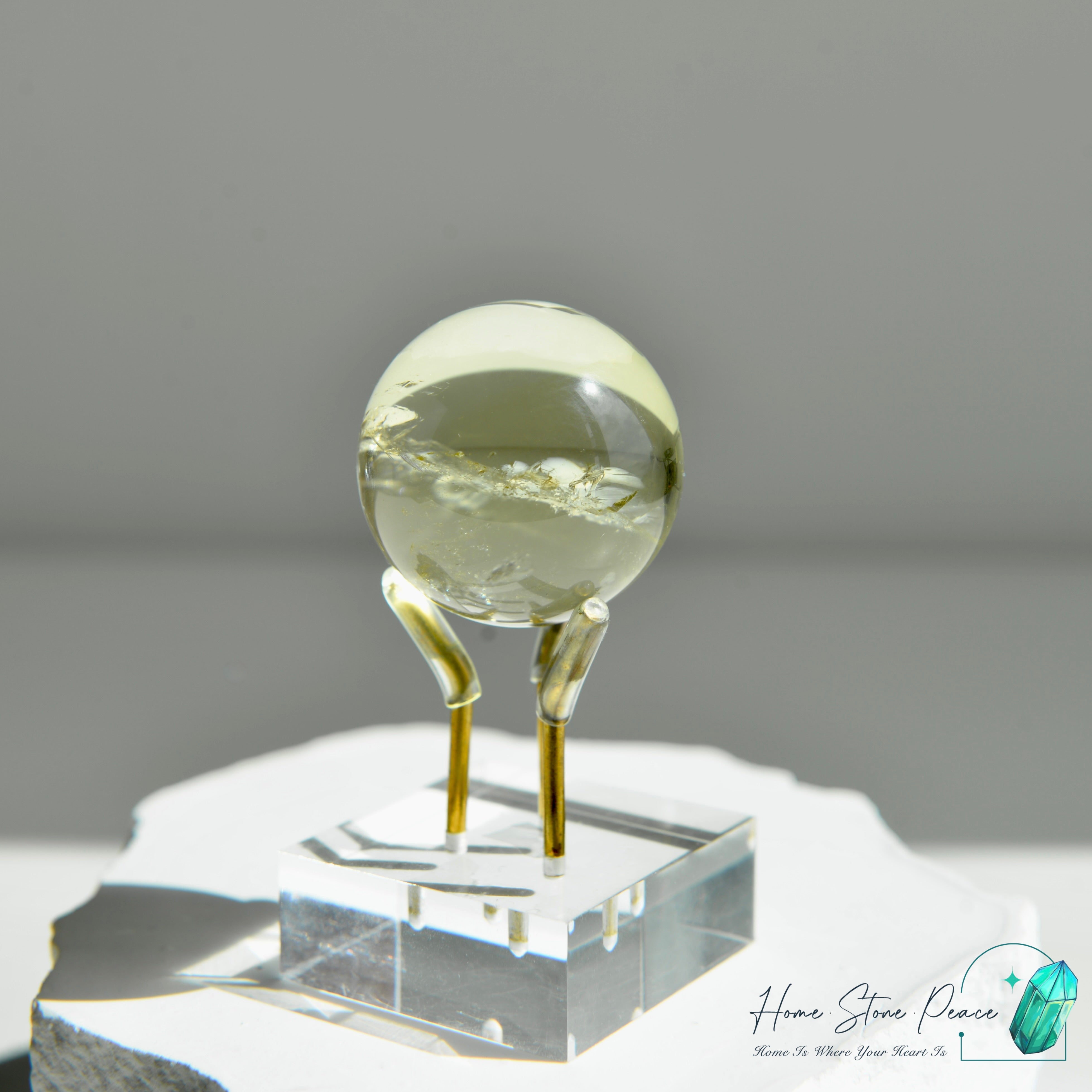 茶黃水晶球 Smoky Citrine Sphere