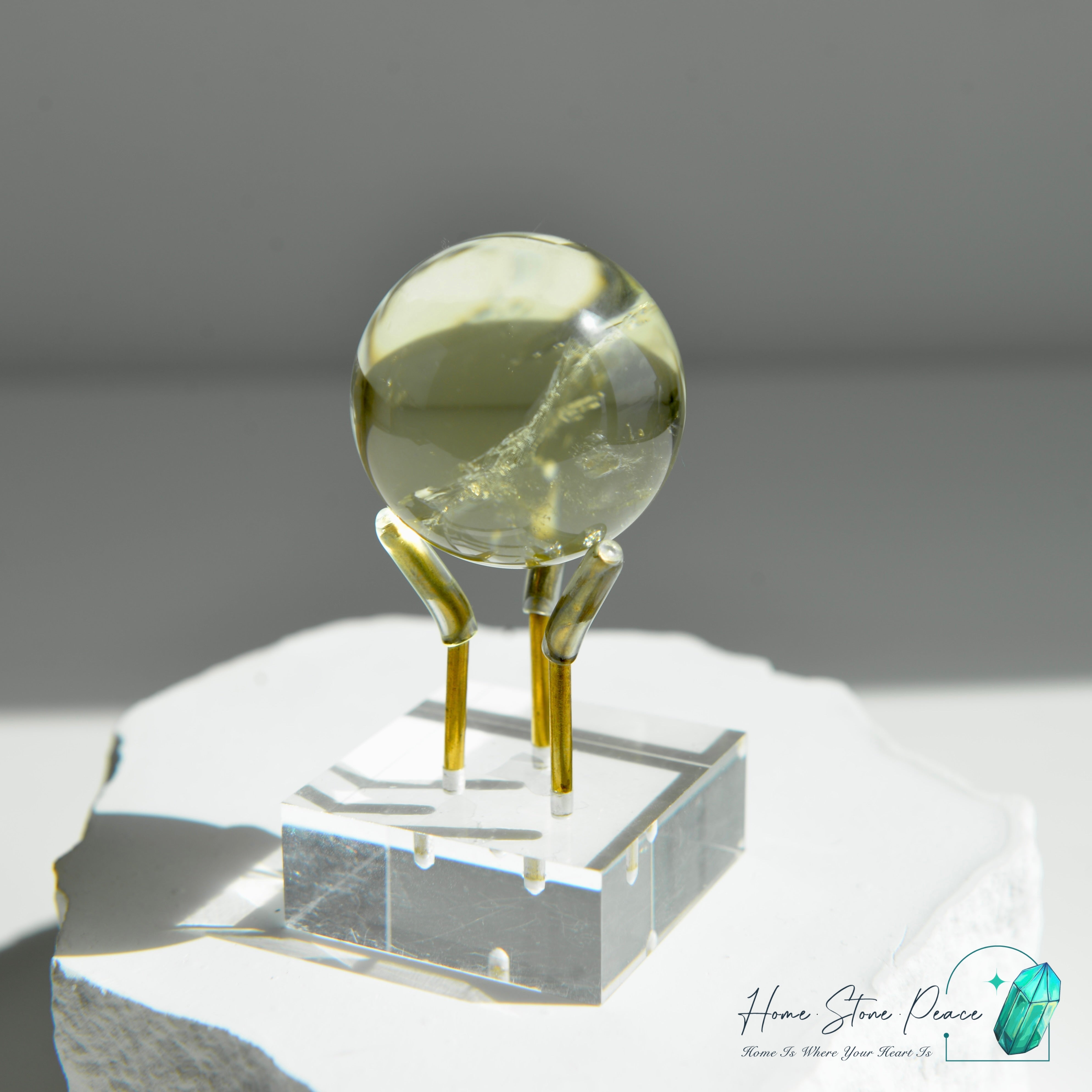 茶黃水晶球 Smoky Citrine Sphere