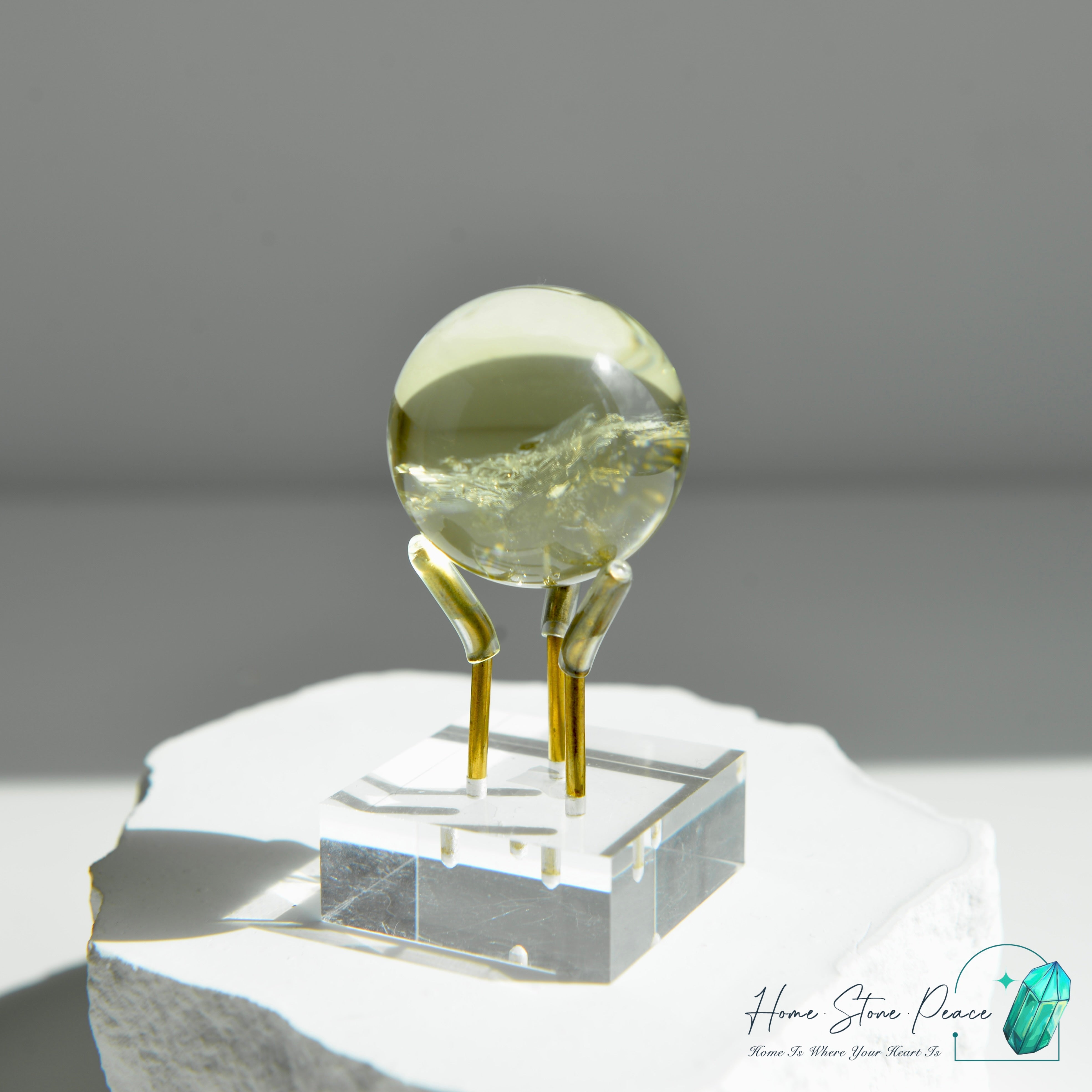 茶黃水晶球 Smoky Citrine Sphere