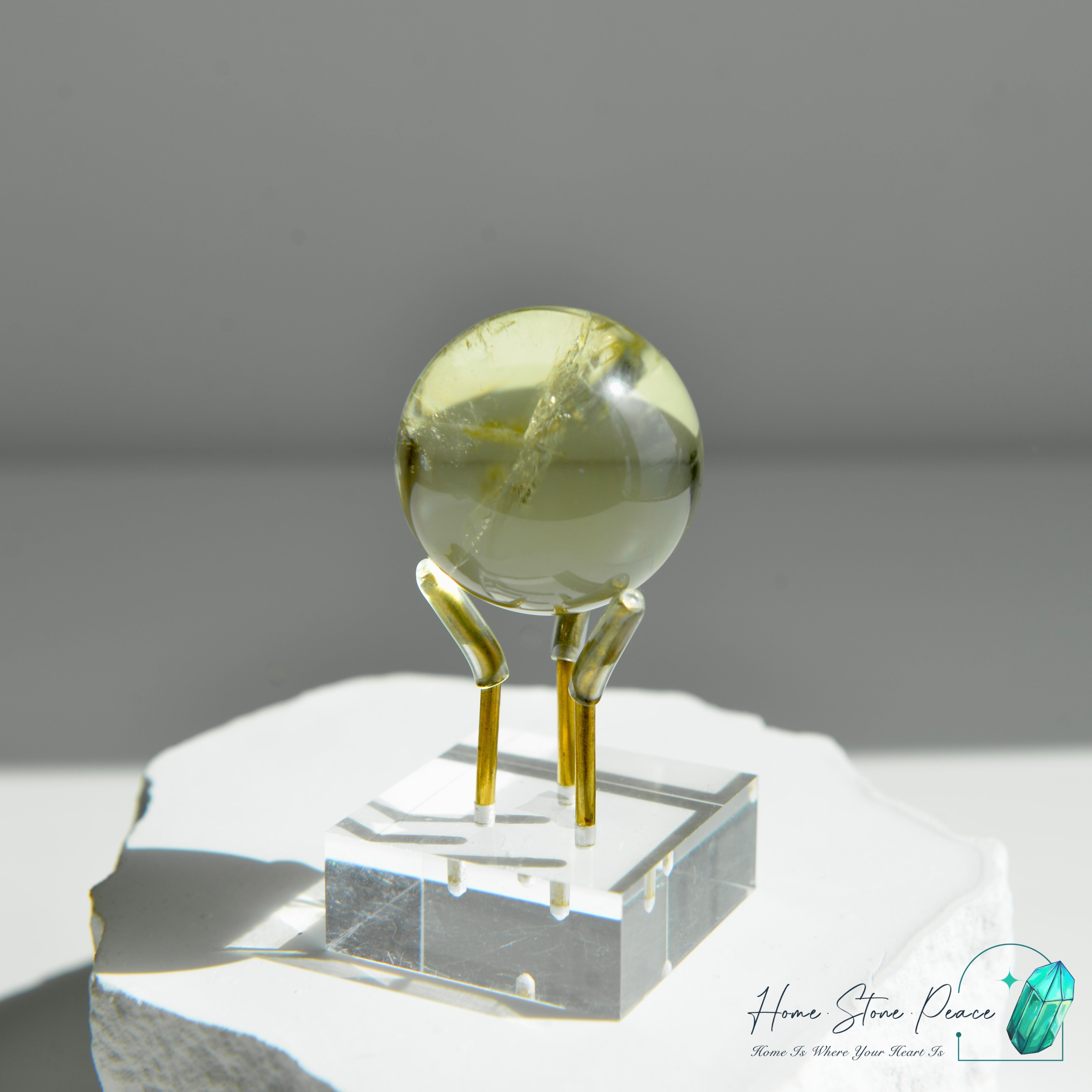 茶黃水晶球 Smoky Citrine Sphere