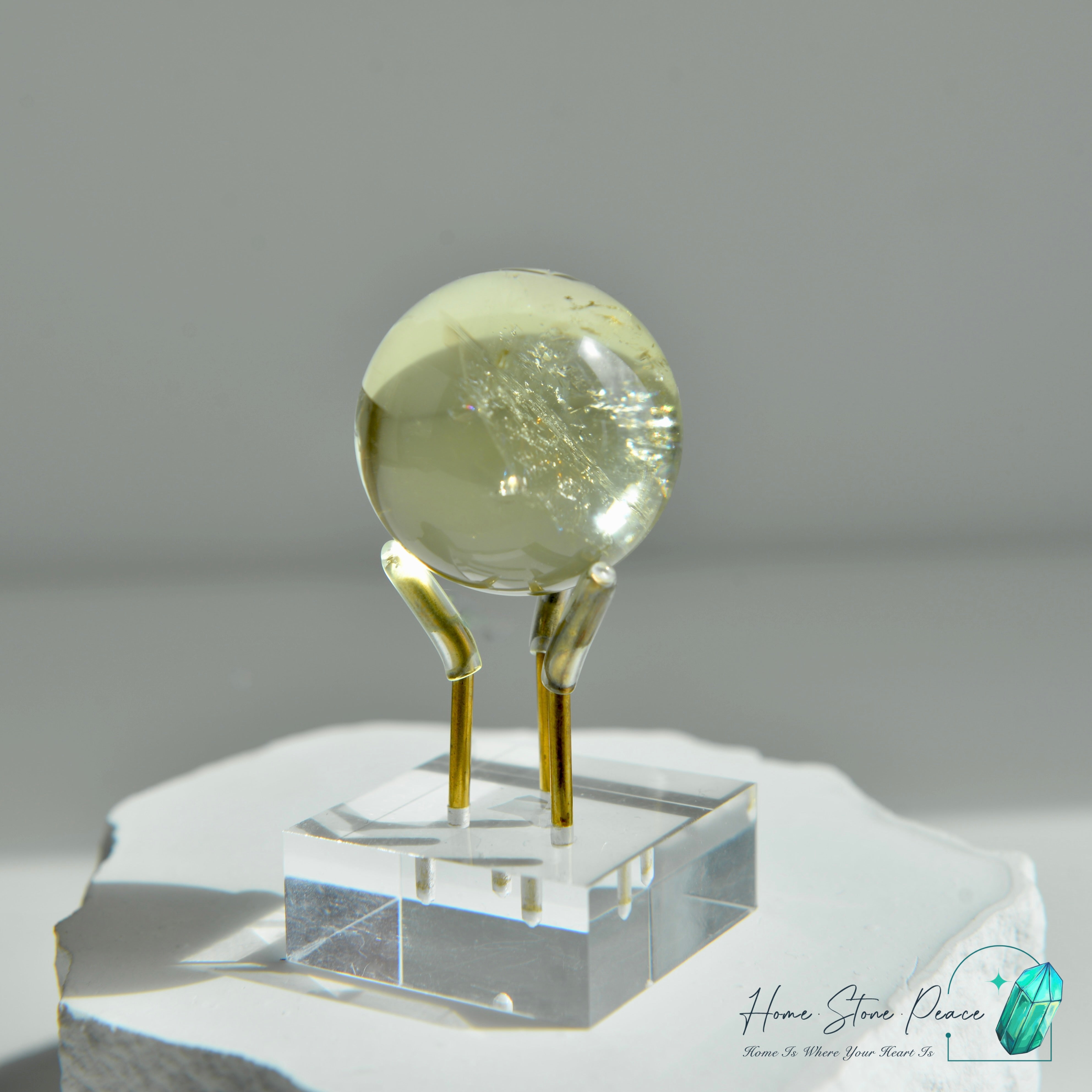 茶黃水晶球 Smoky Citrine Sphere