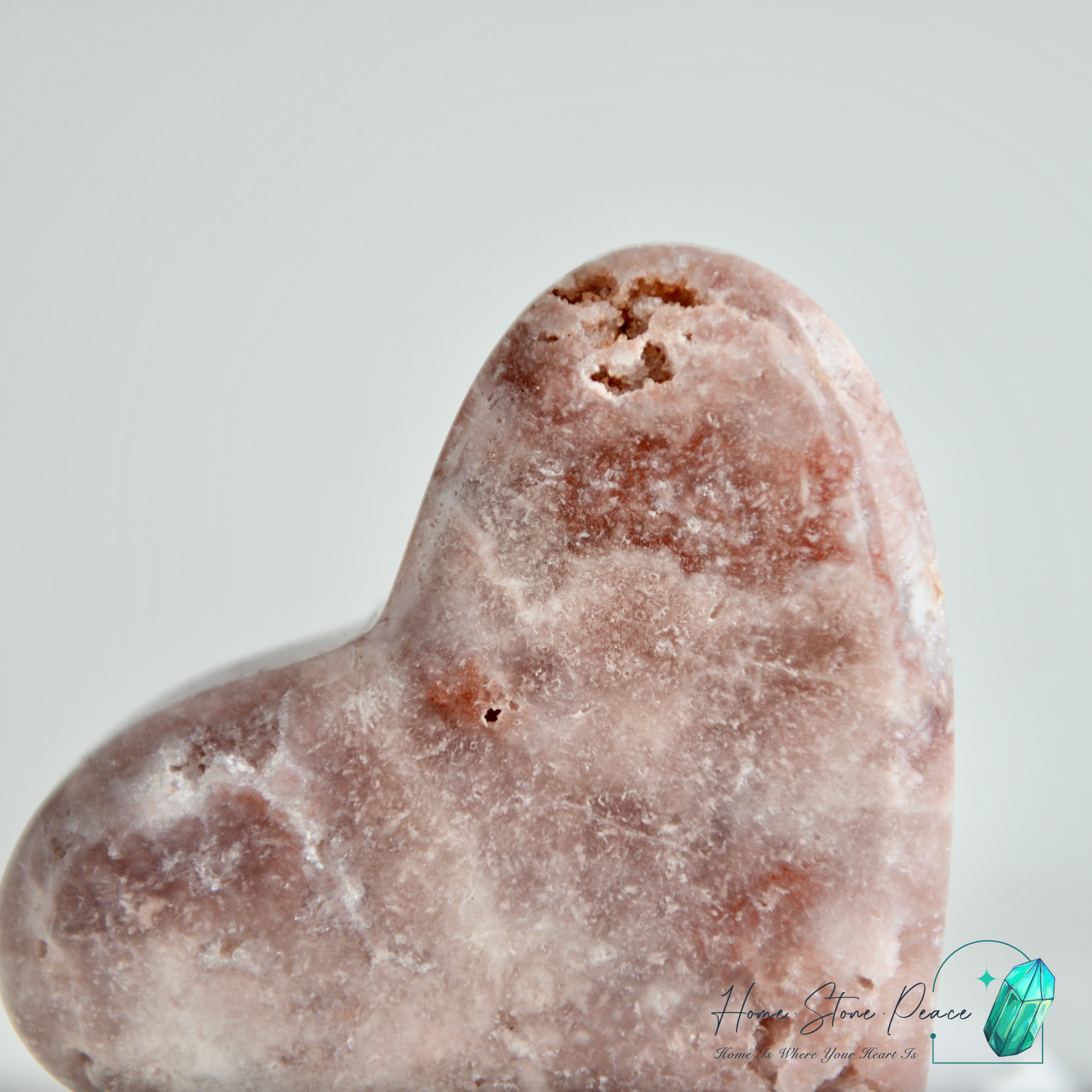 粉紅紫水晶心 ピンクアメジストハート