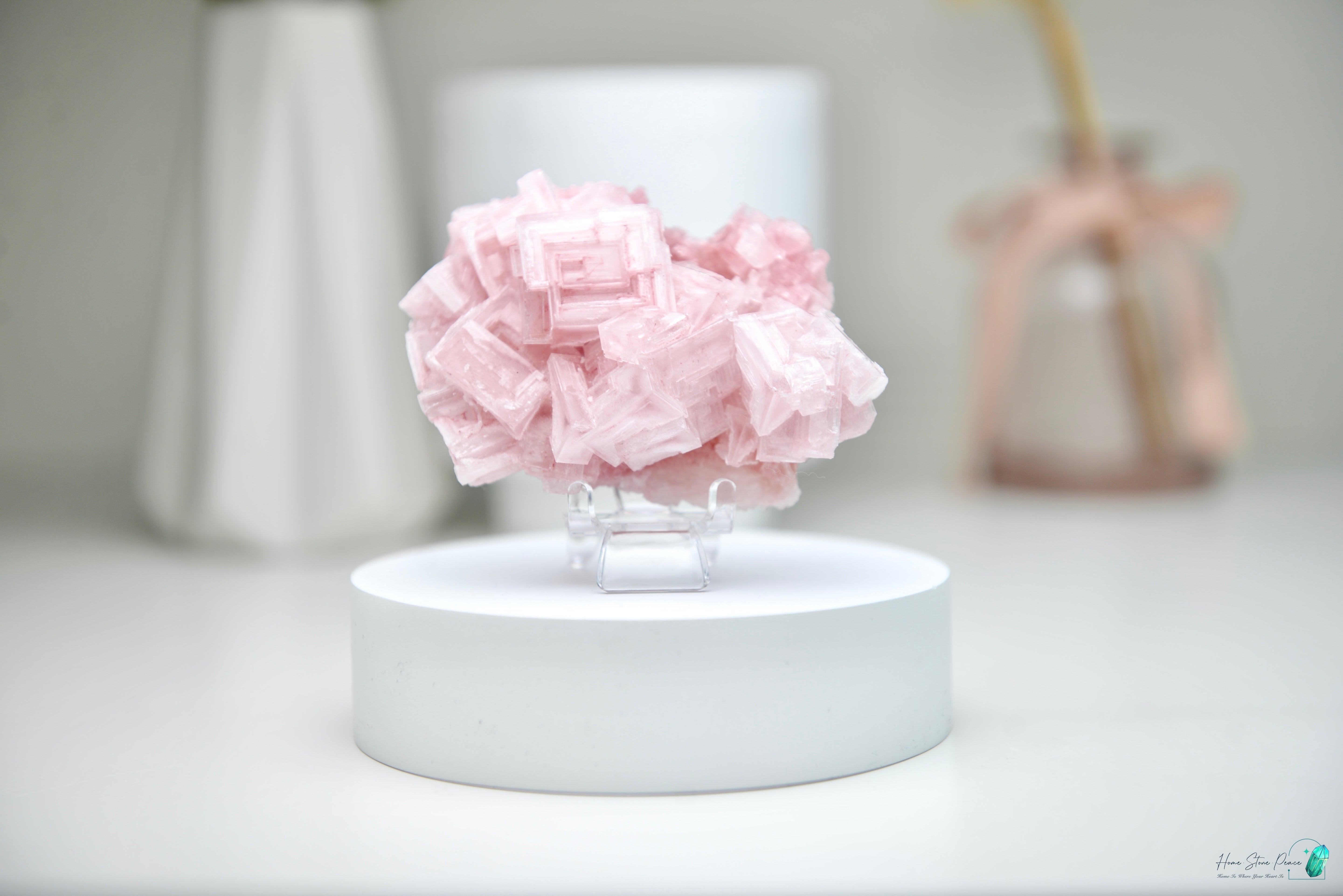 塞爾斯湖粉紅鹽礦 天然サールズ湖 ピンク岩塩