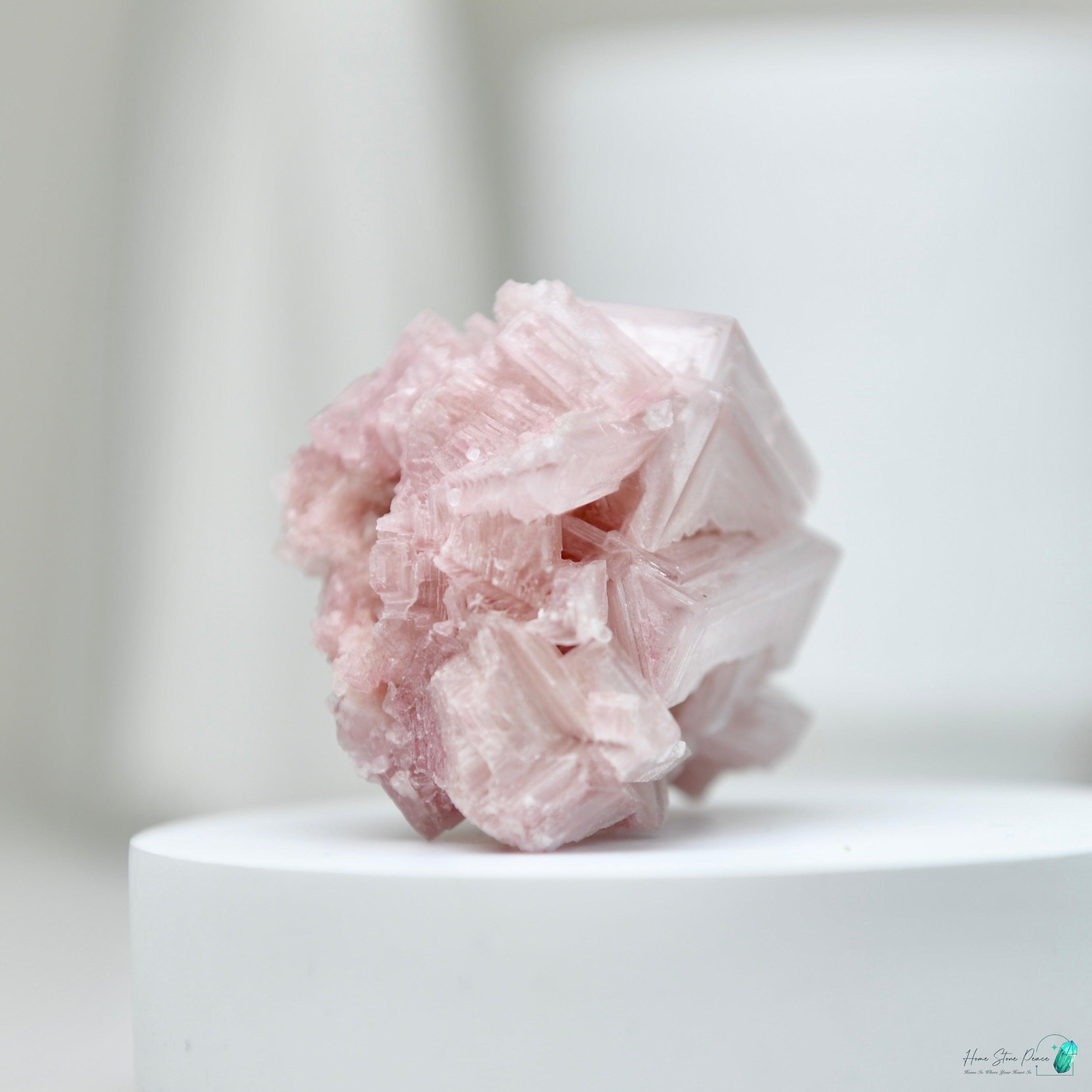 塞爾斯湖粉紅鹽礦 天然サールズ湖 ピンク岩塩