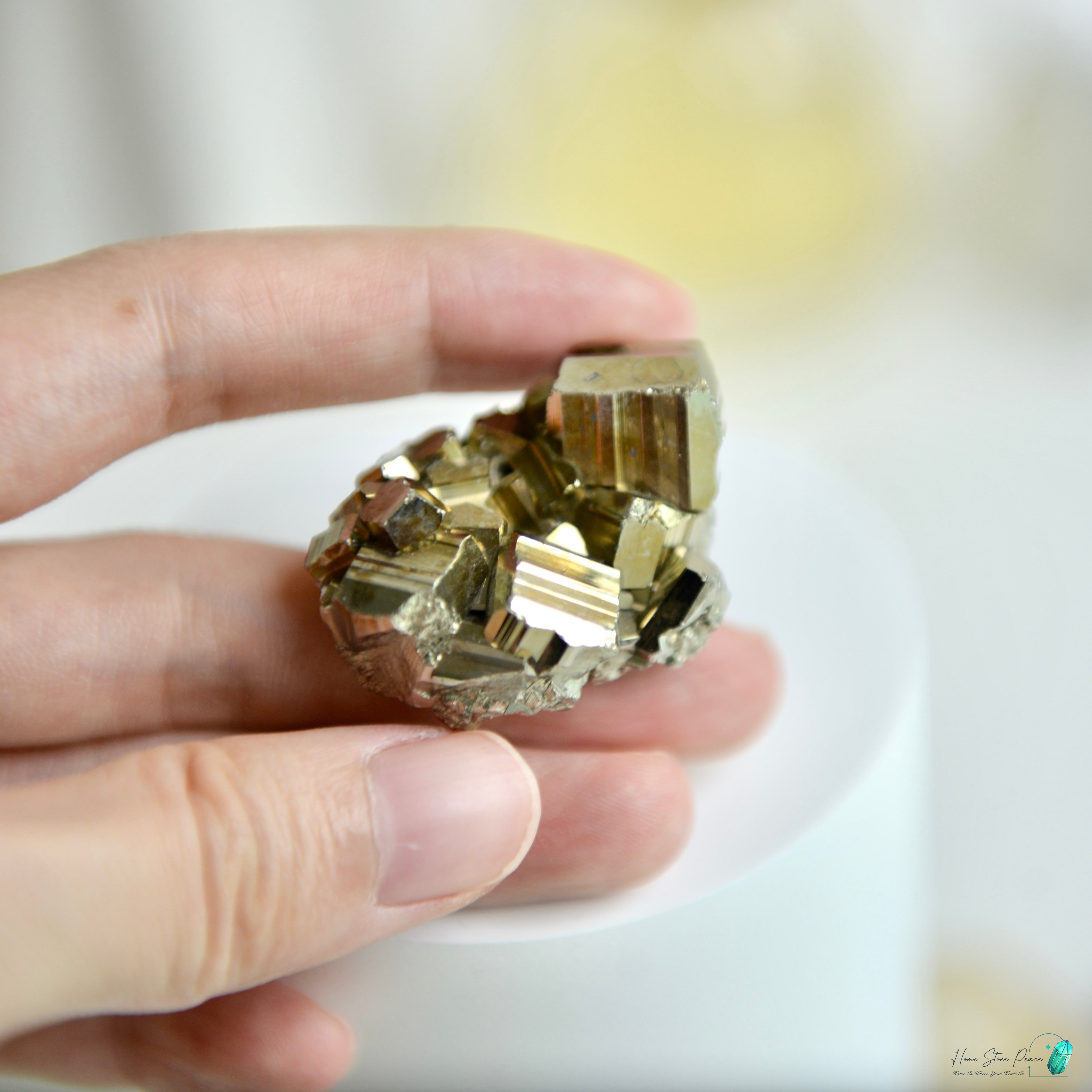 インド黃鐵礦 インドネシア産黄鉄鉱クラスター