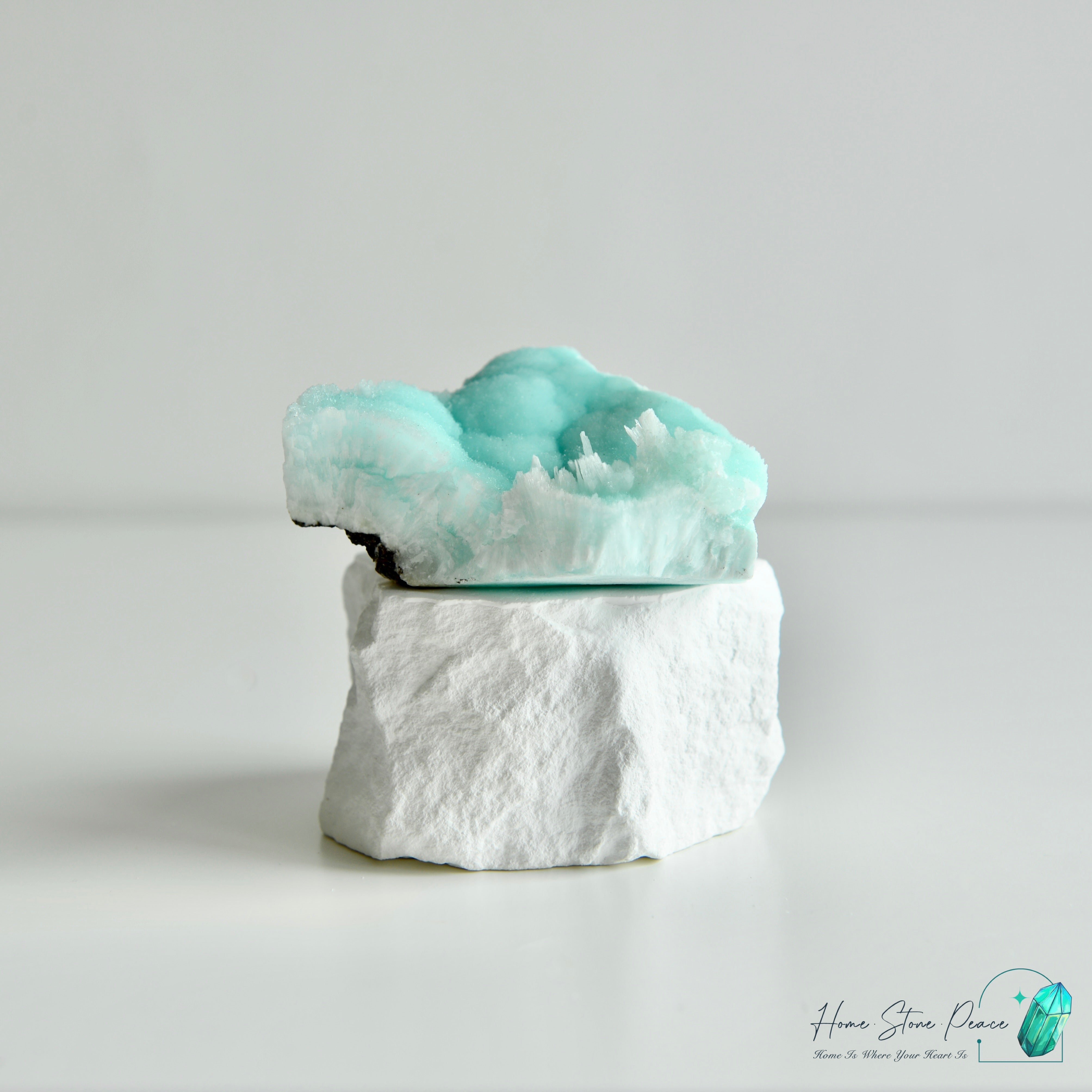 藍霰石 Blue Aragonite Cluster