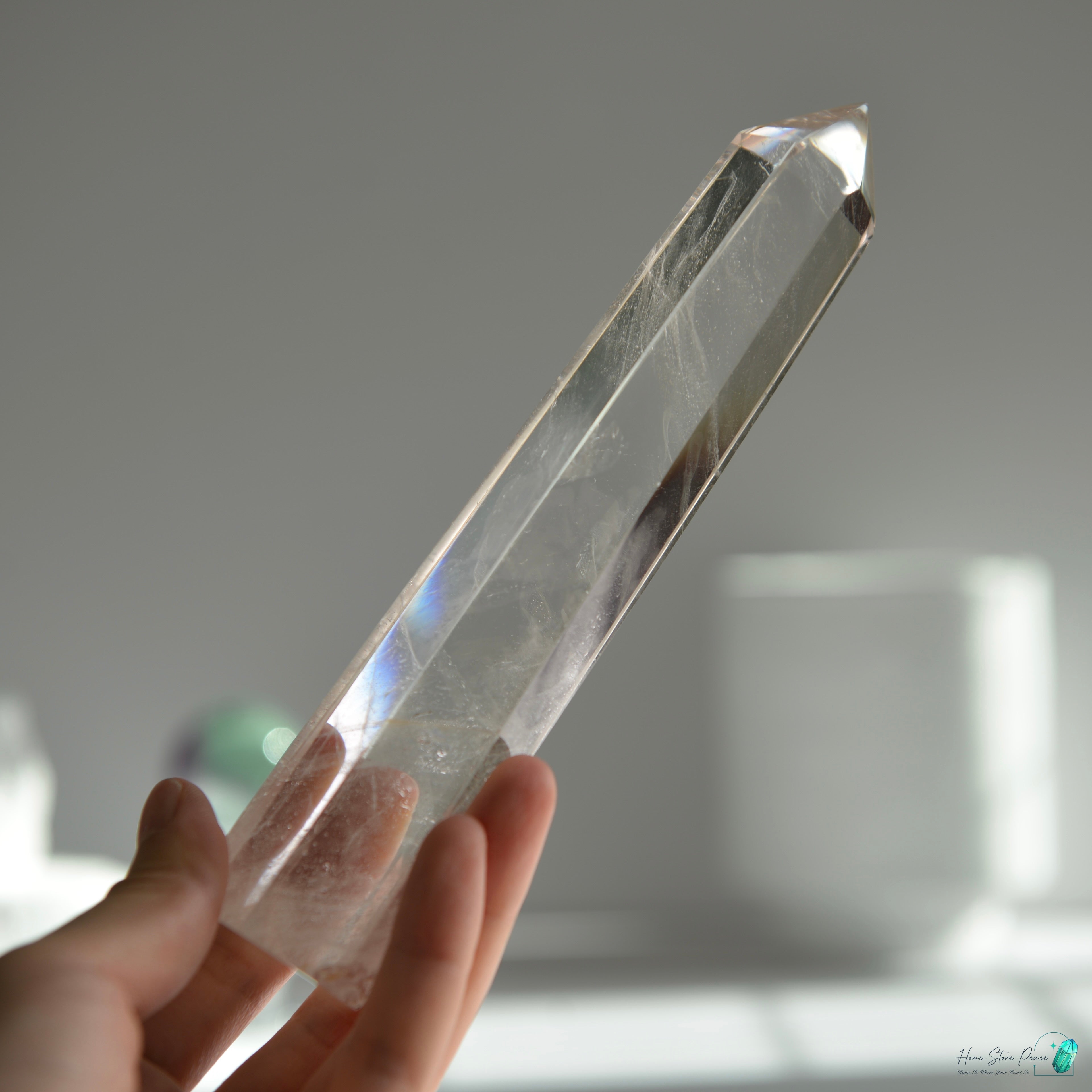 白水晶柱 Clear Quartz Tower