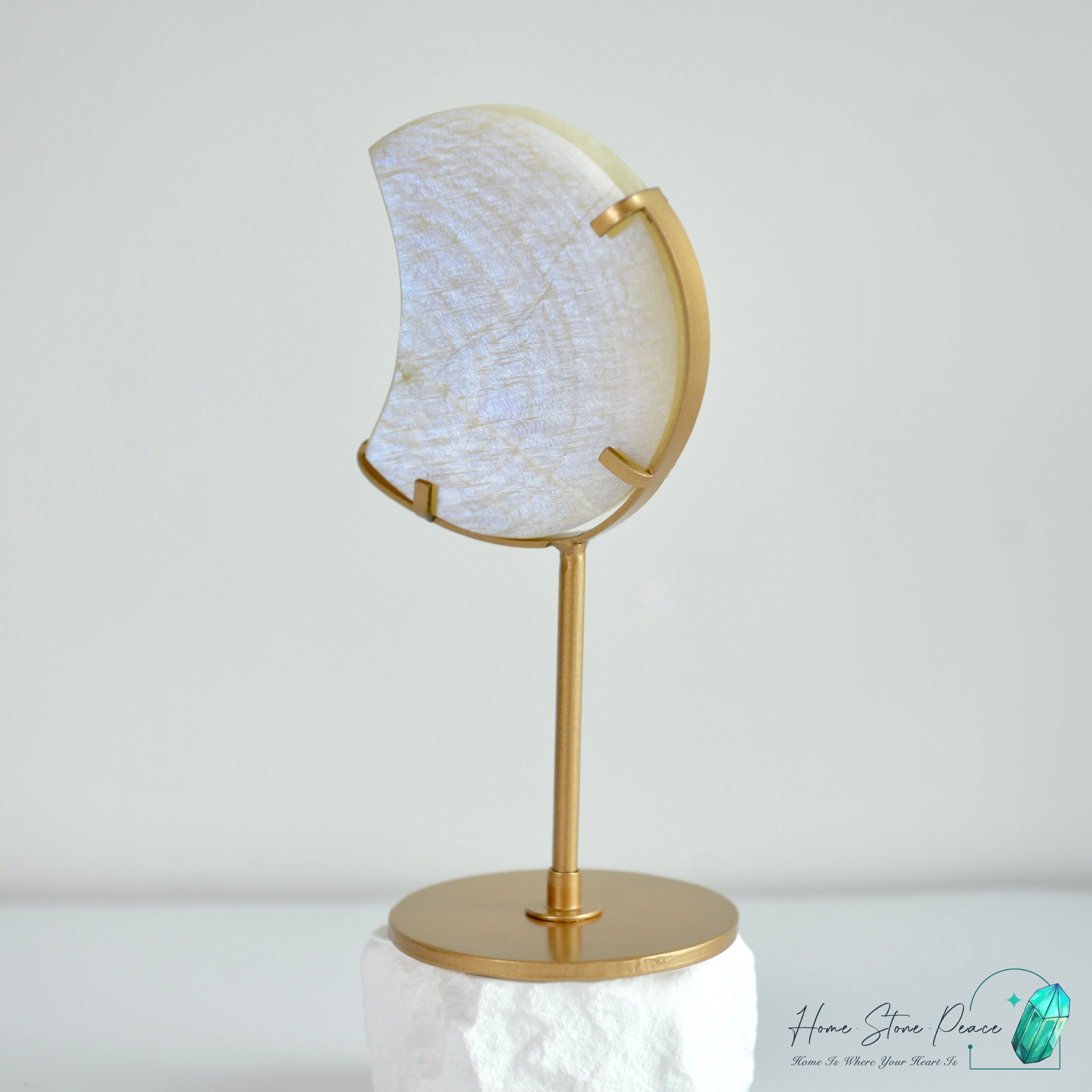月亮石連座 Moonstone with Stand