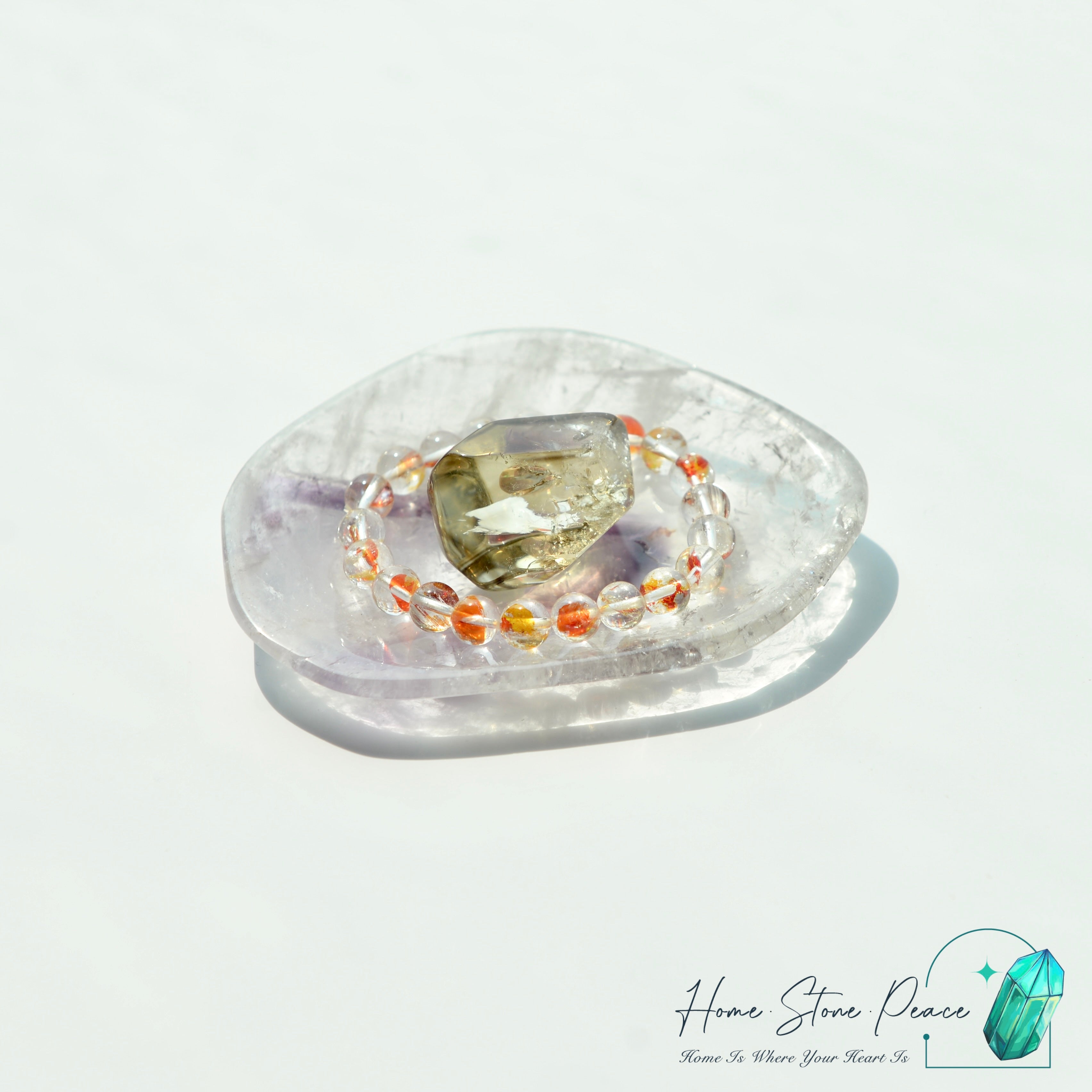 幻影紫水晶小碟 アメジスト ファントムクォーツ 小物皿