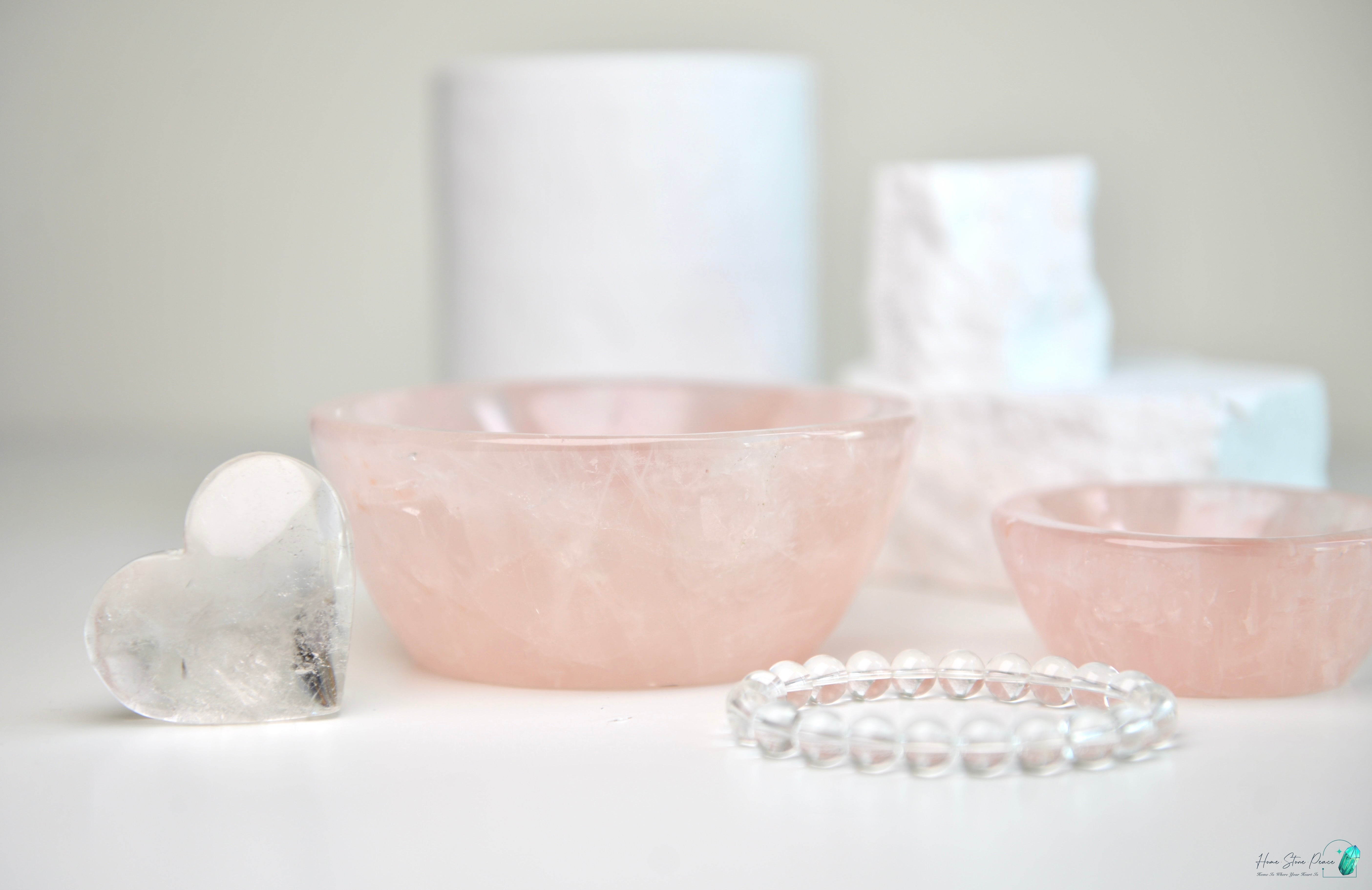 粉紅水晶碗 Rose Quartz Bowl