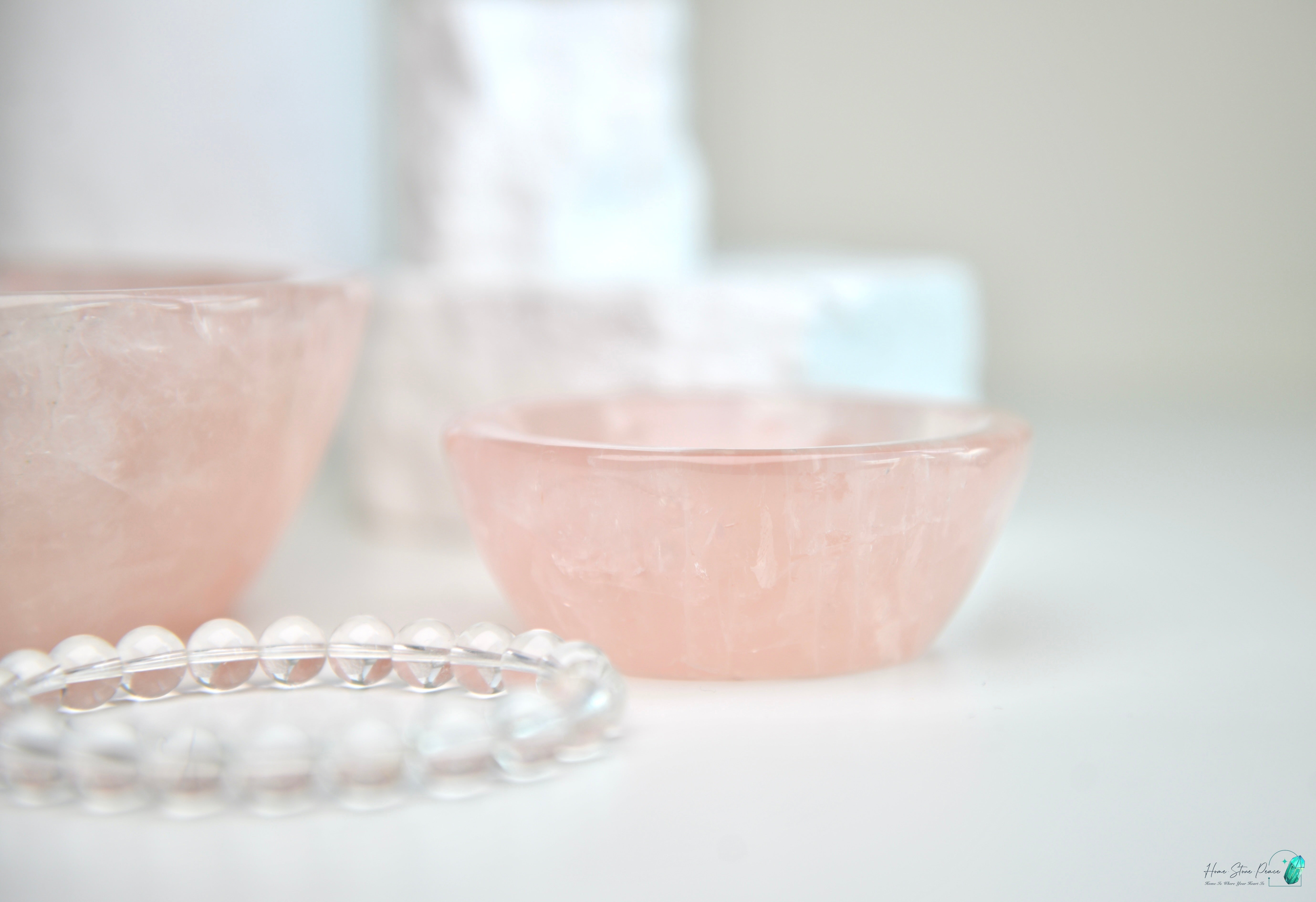 粉紅水晶碗 Rose Quartz Bowl