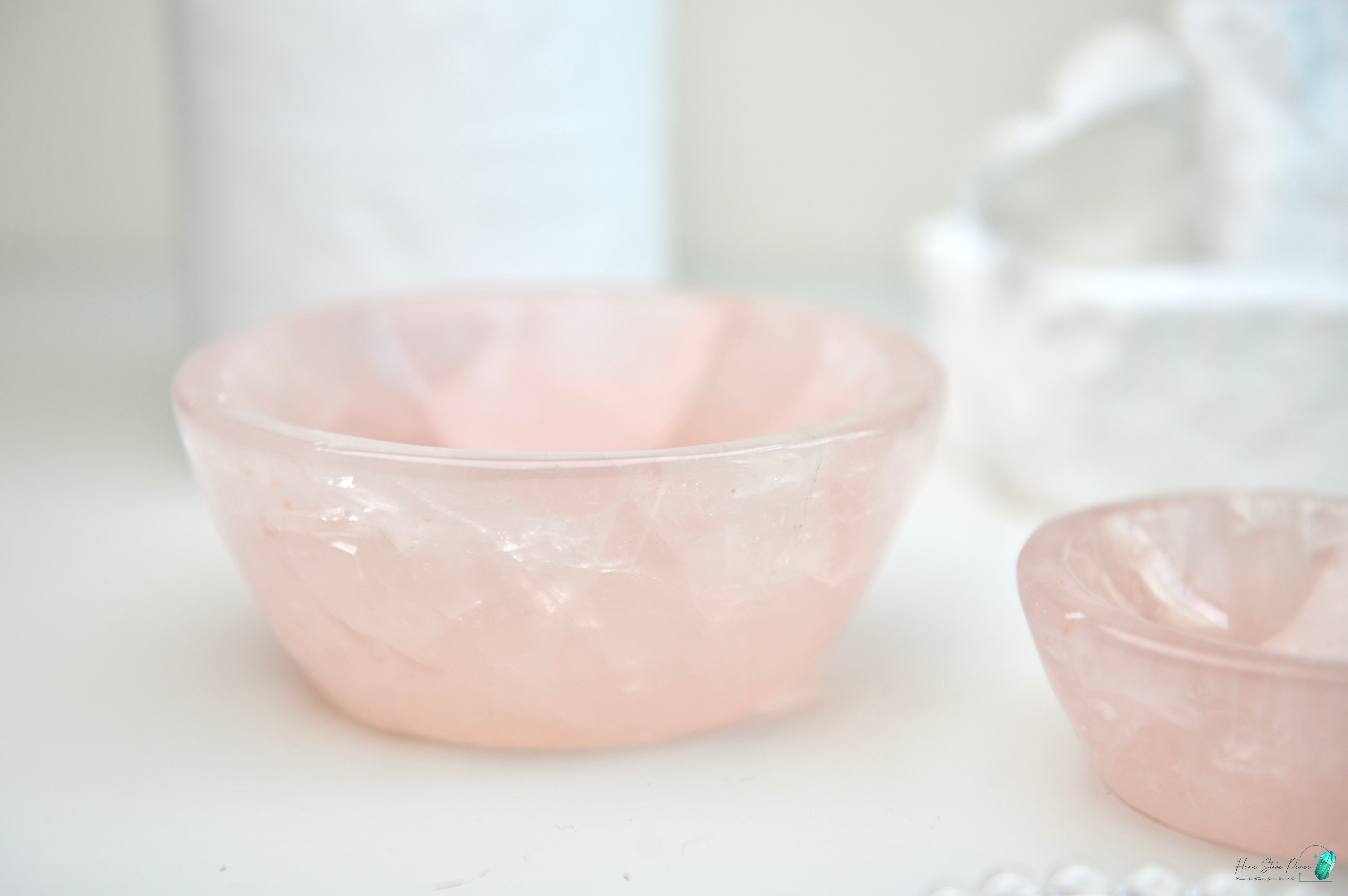 粉紅水晶碗 Rose Quartz Bowl