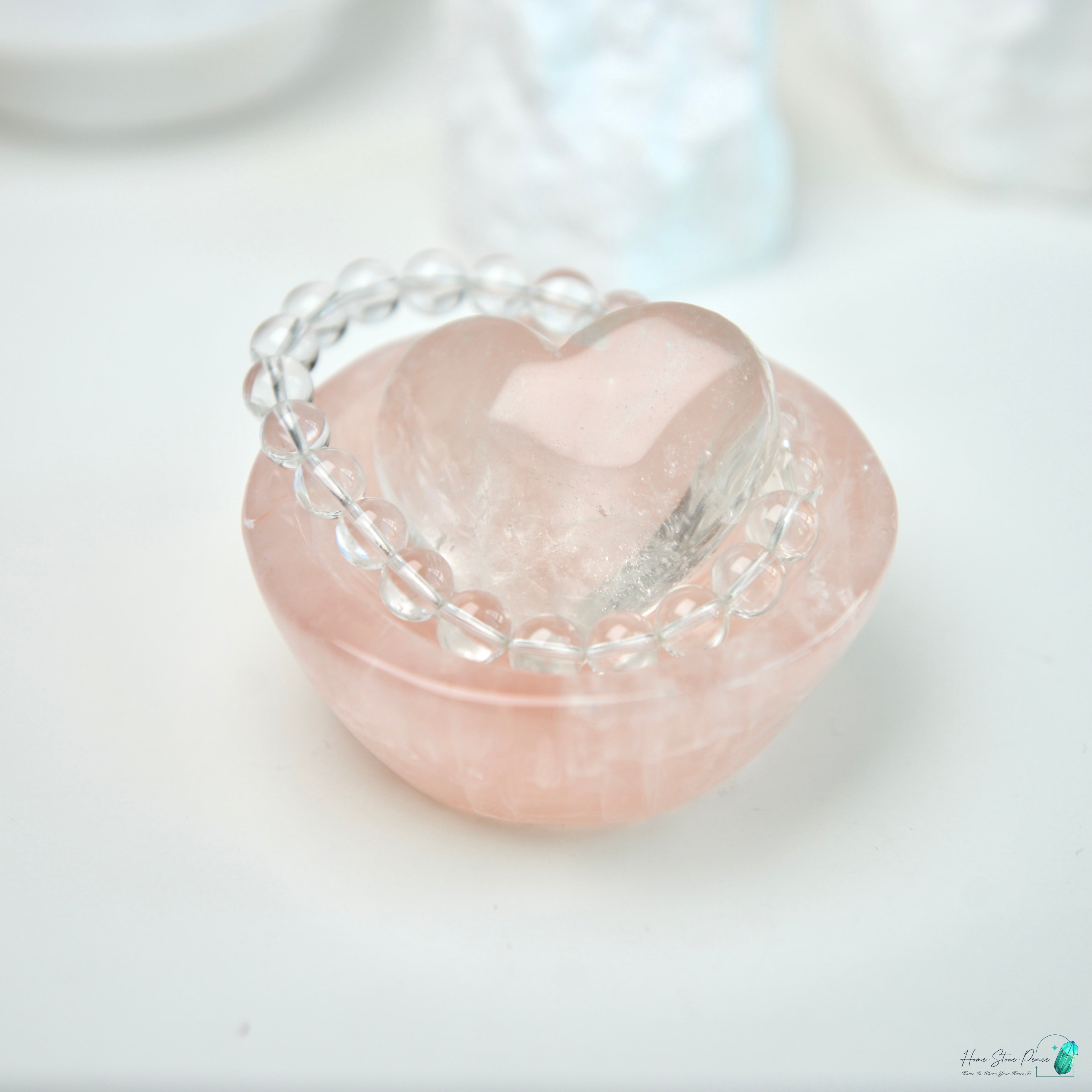 粉紅水晶碗 Rose Quartz Bowl