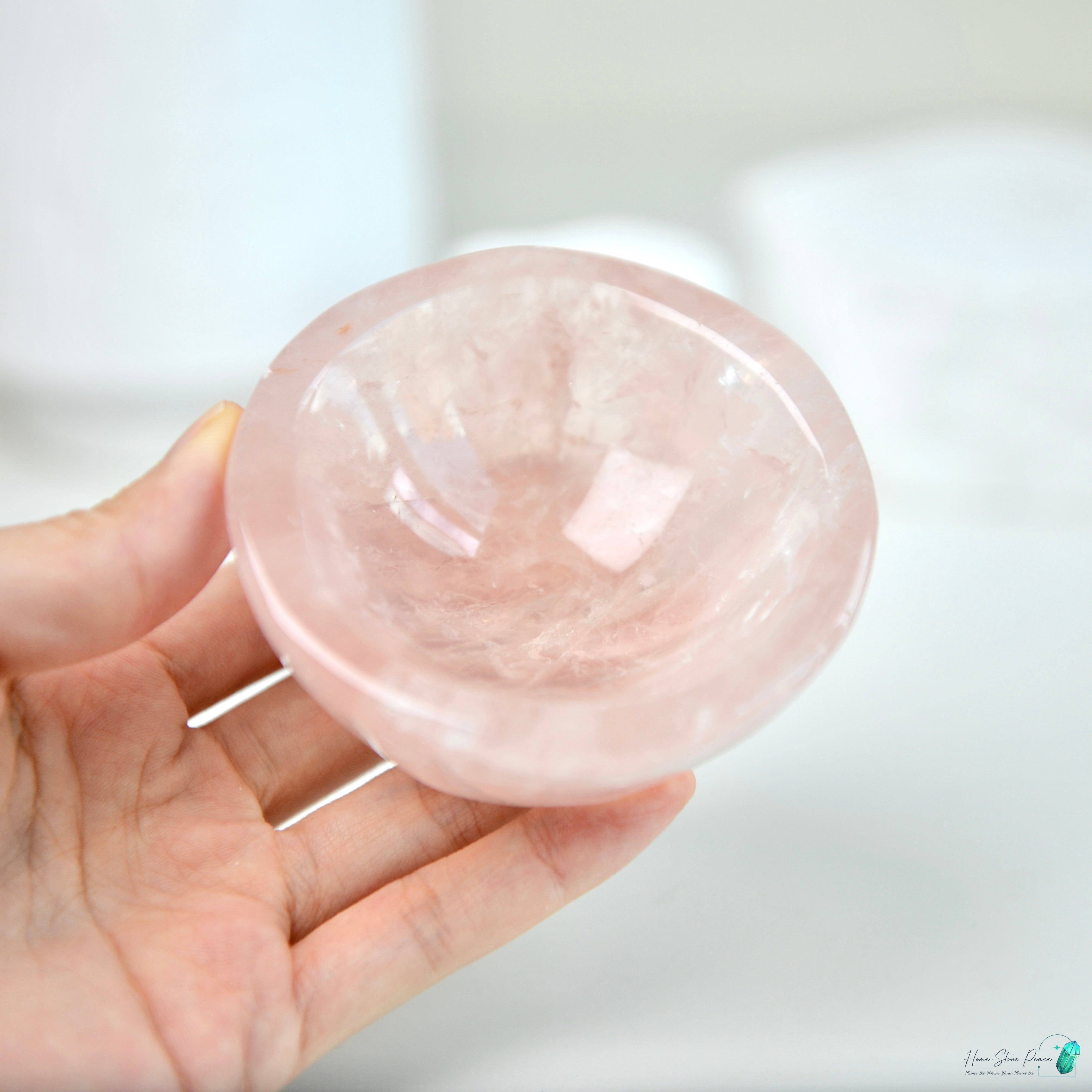粉紅水晶碗 Rose Quartz Bowl
