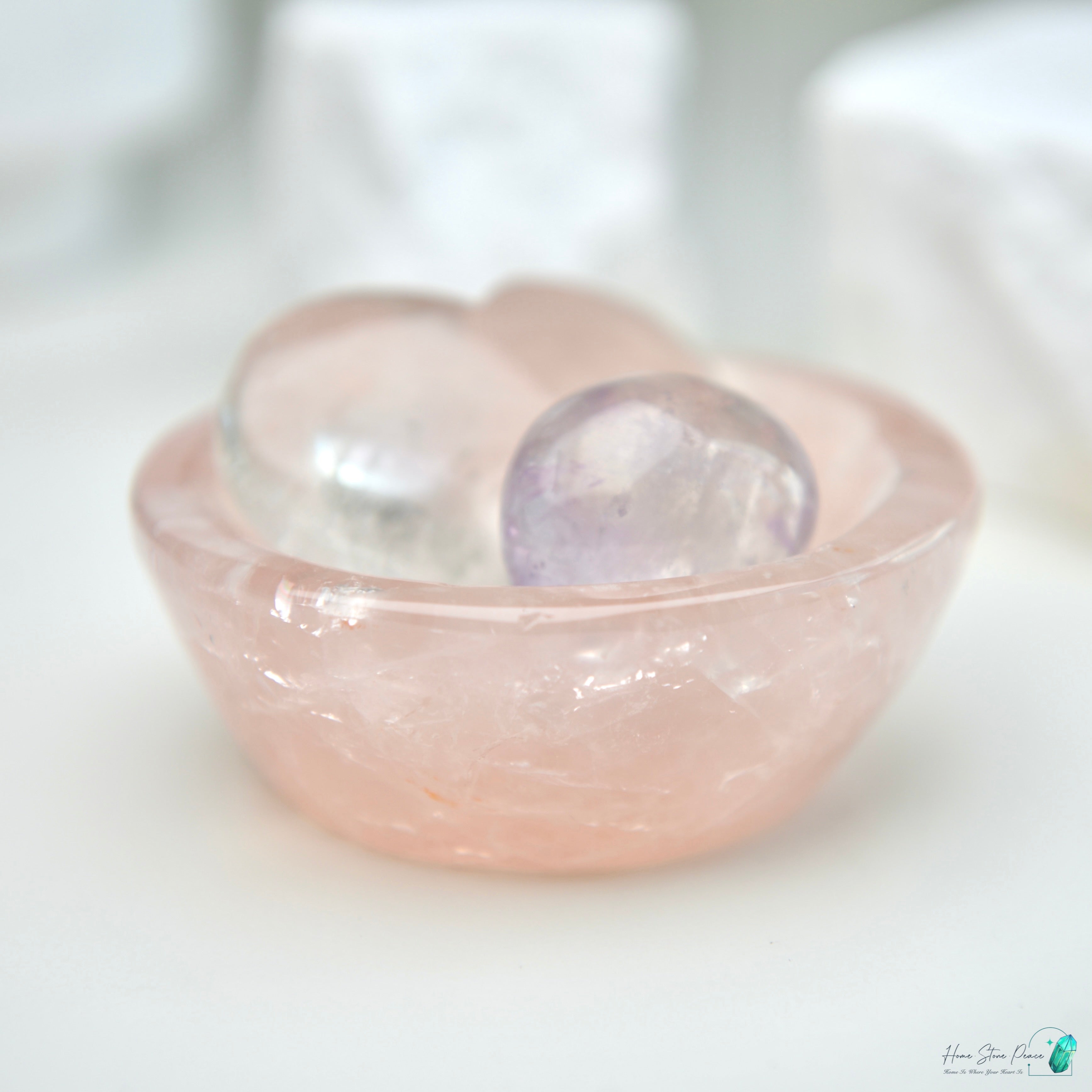 粉紅水晶碗 Rose Quartz Bowl