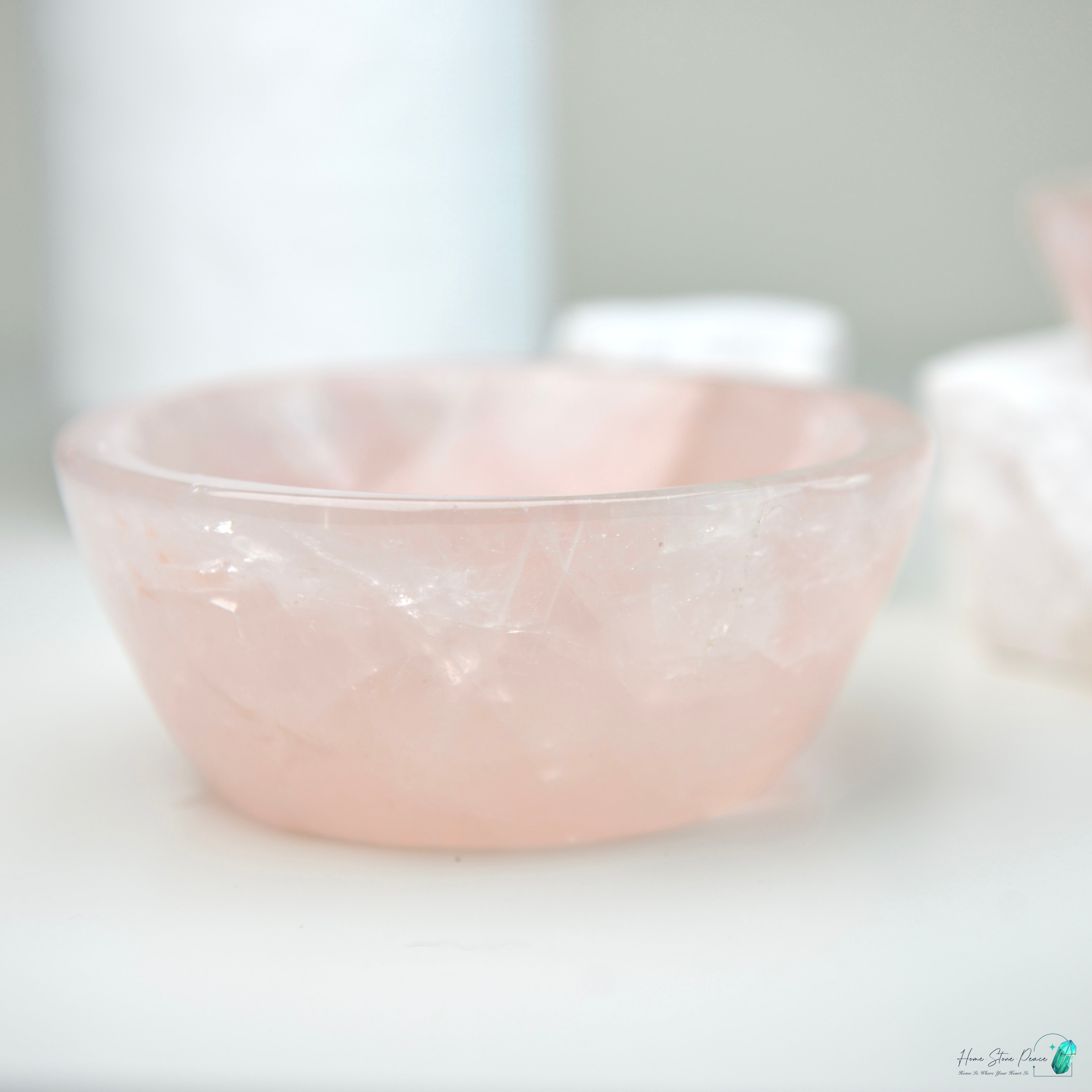 粉紅水晶碗 Rose Quartz Bowl