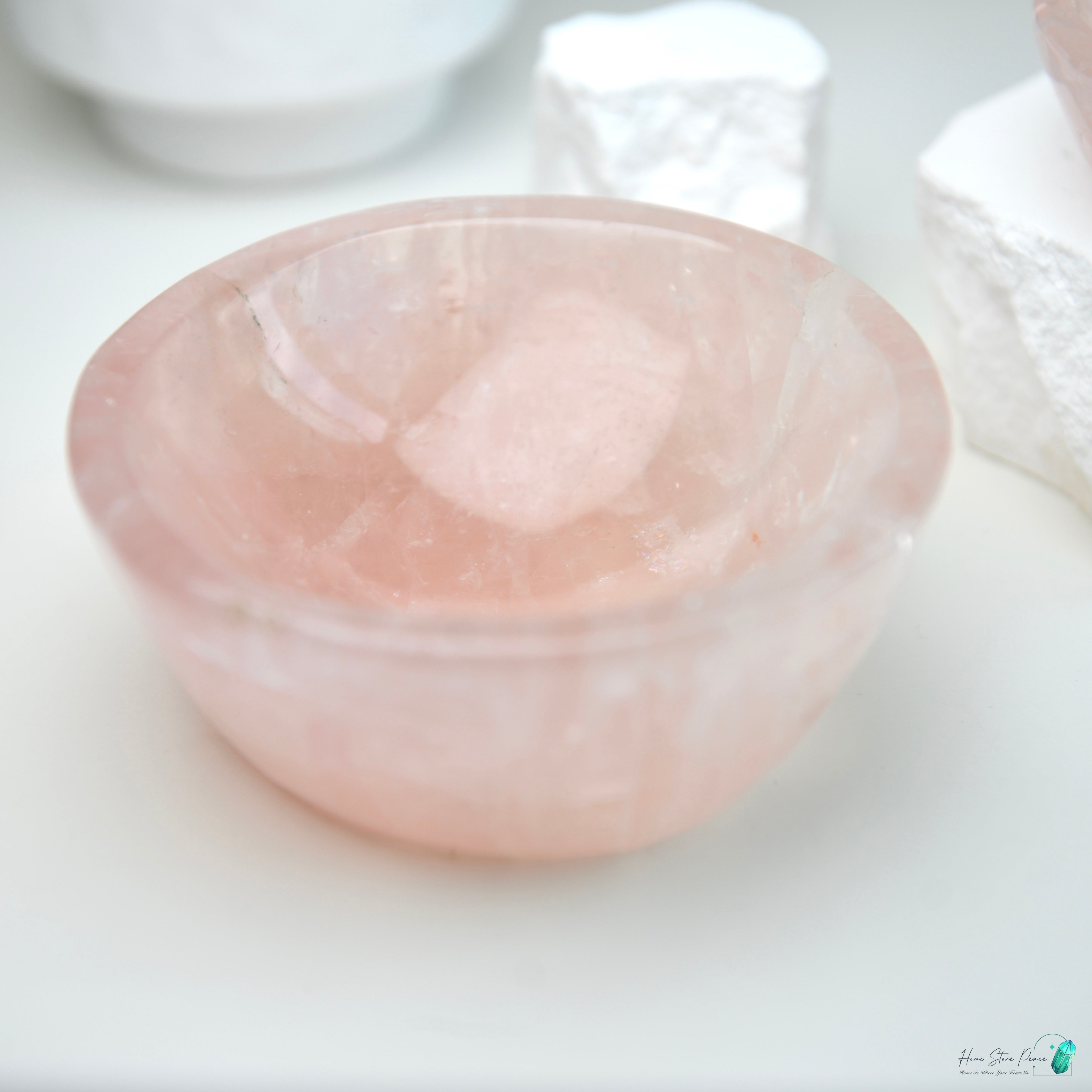 粉紅水晶碗 Rose Quartz Bowl