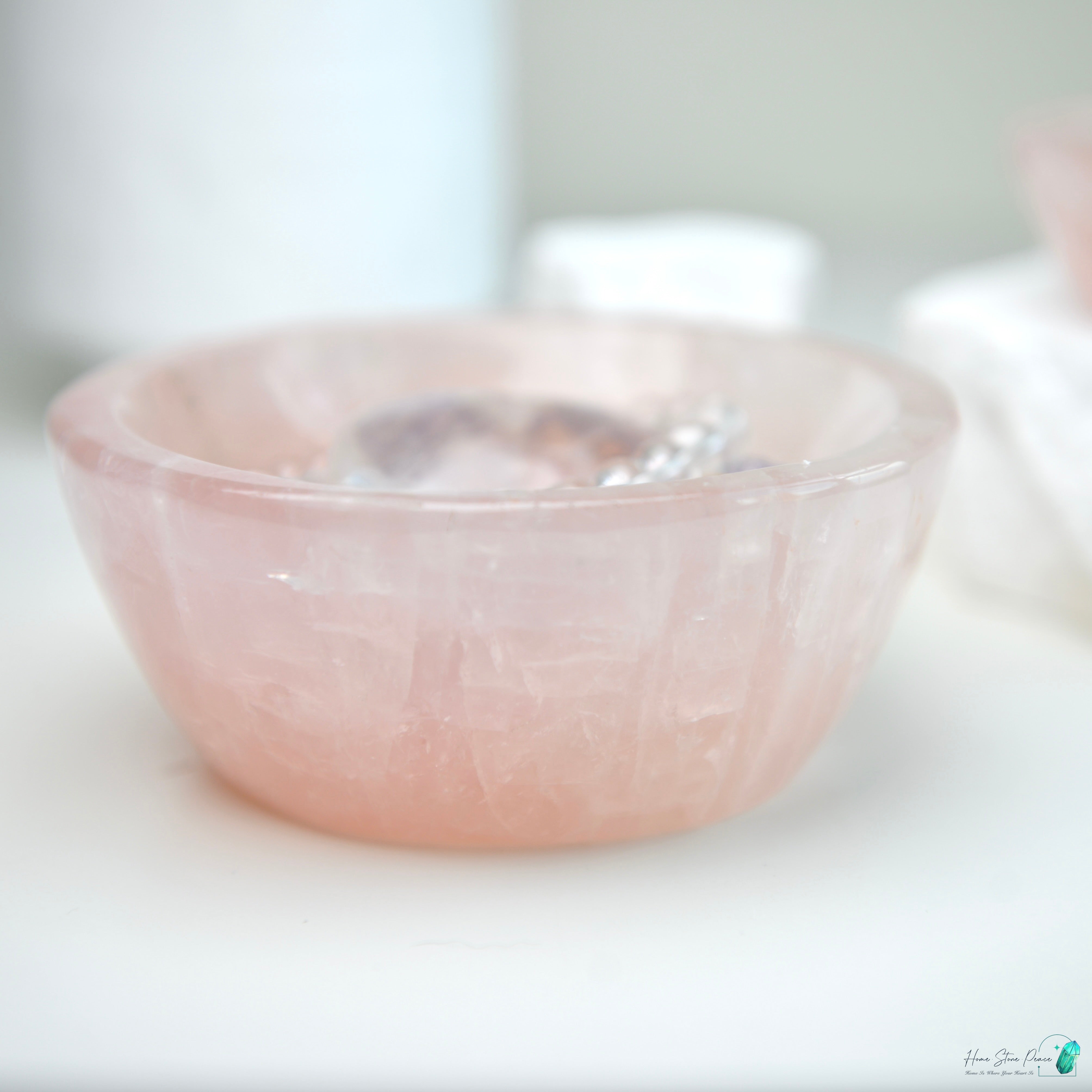 粉紅水晶碗 Rose Quartz Bowl