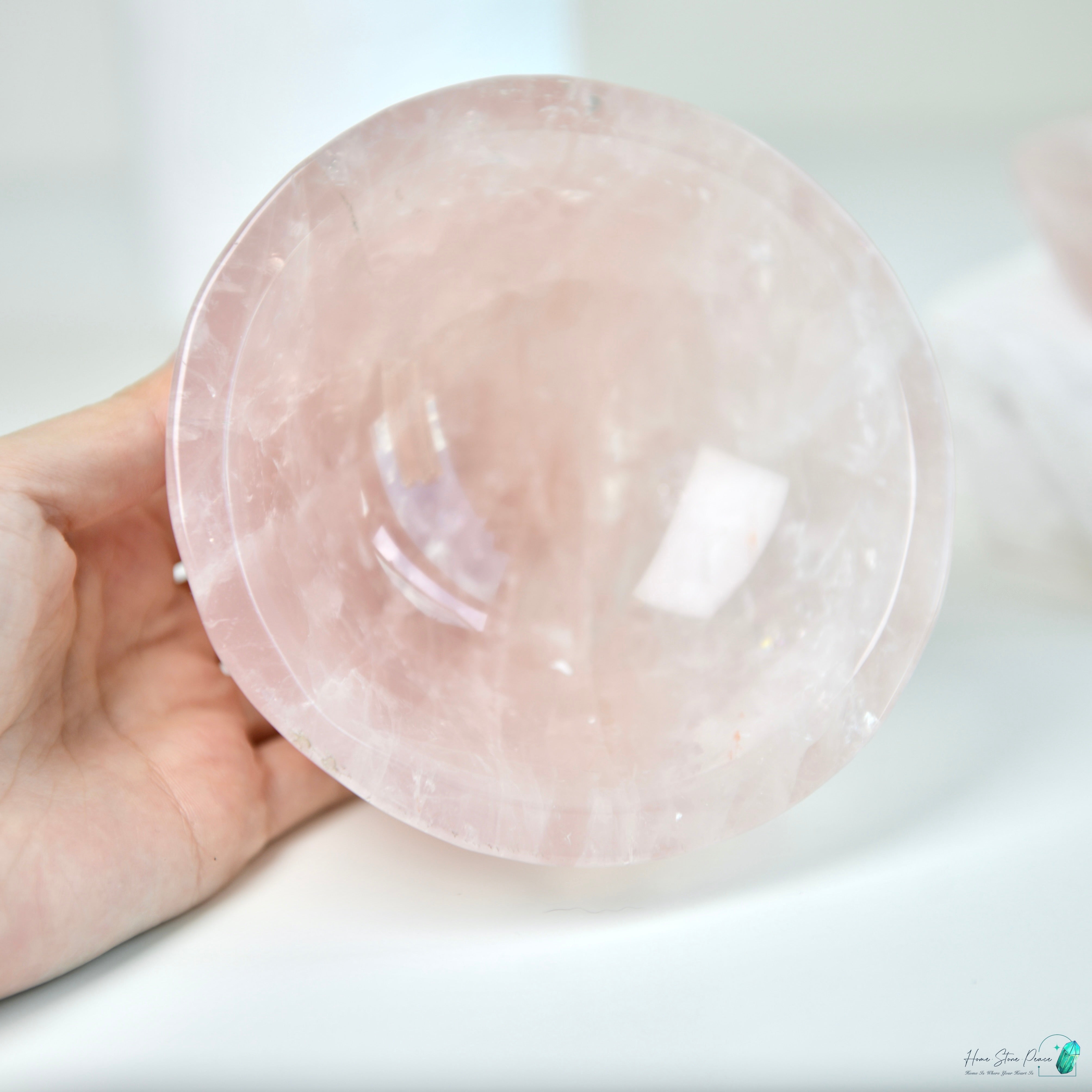 粉紅水晶碗 Rose Quartz Bowl