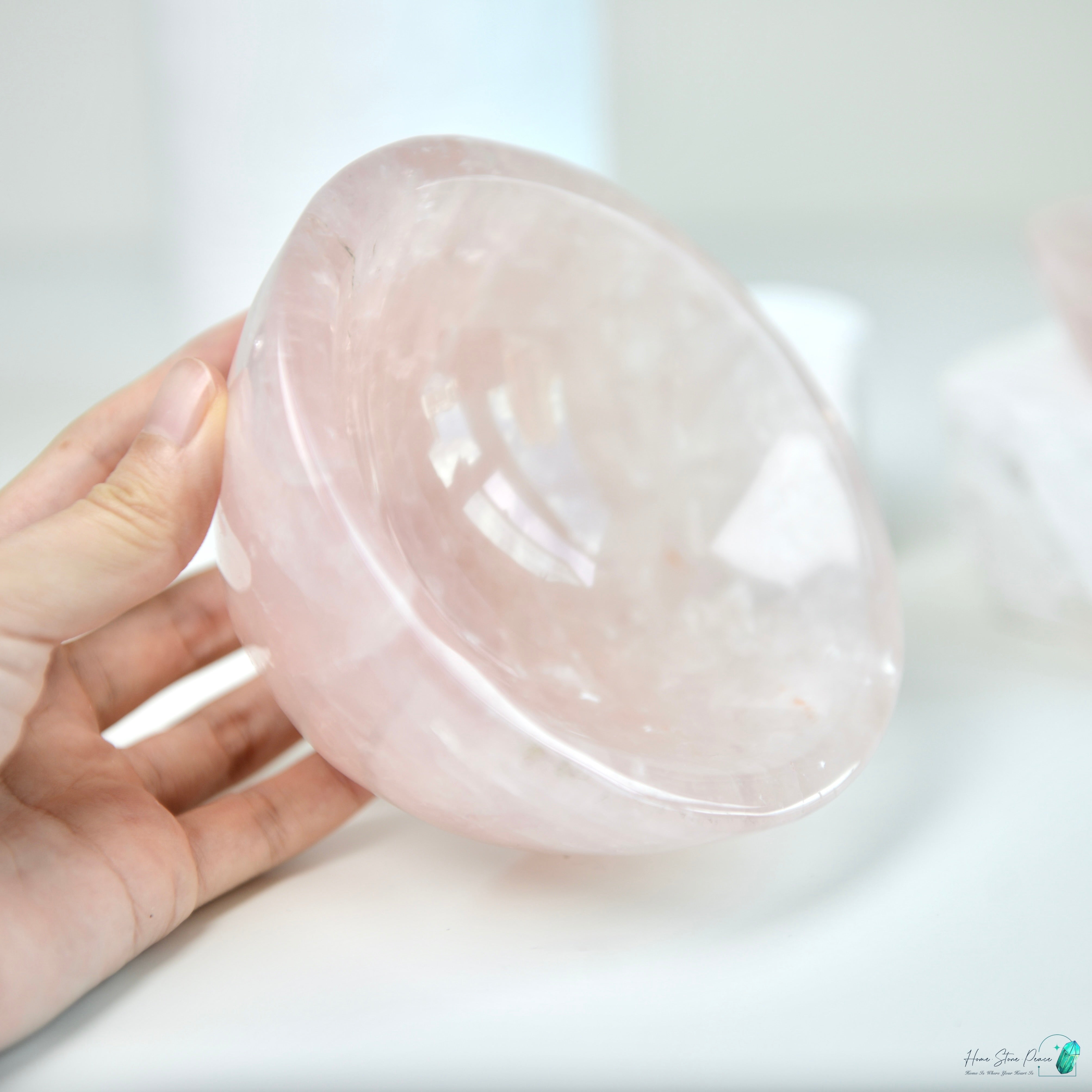 粉紅水晶碗 Rose Quartz Bowl