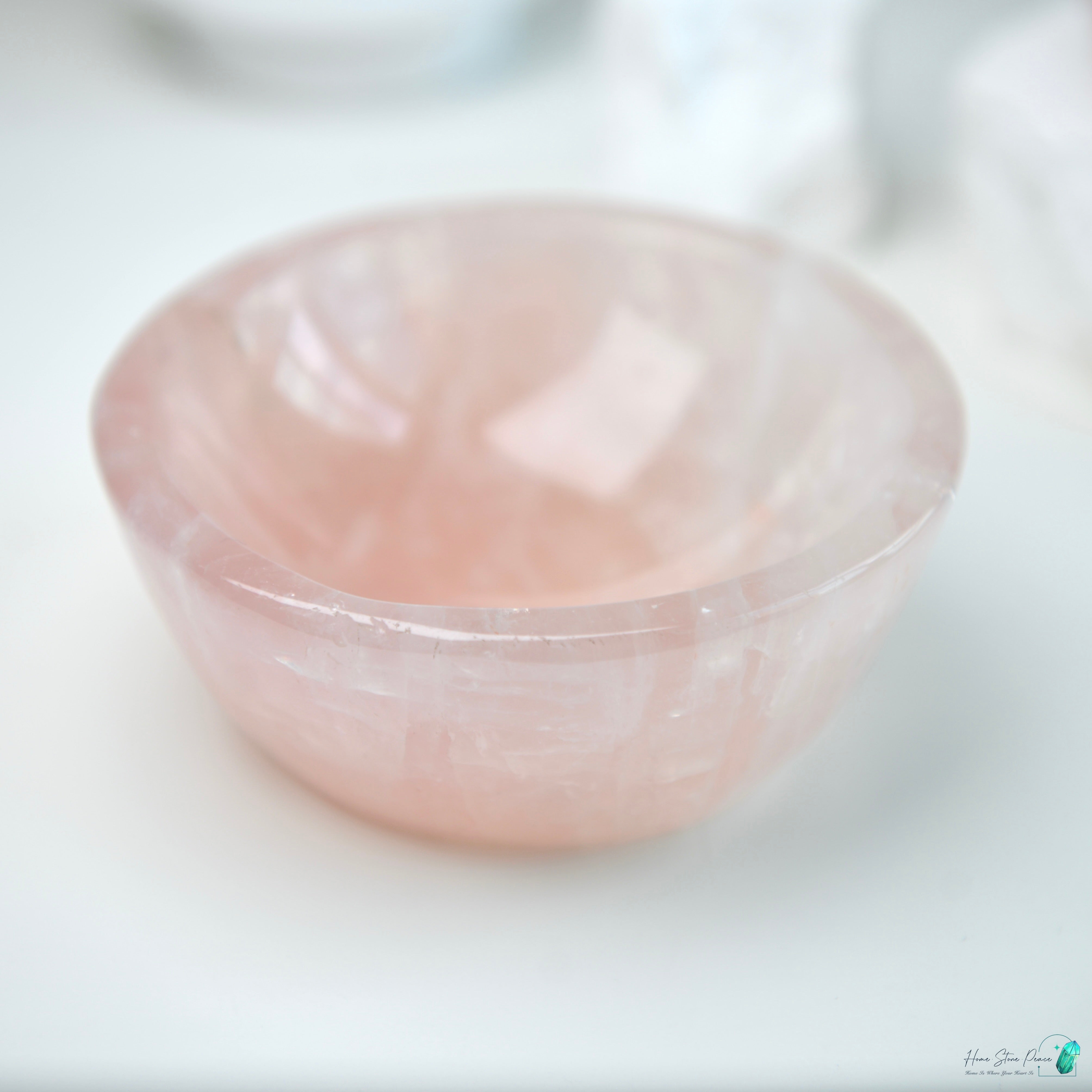 粉紅水晶碗 Rose Quartz Bowl