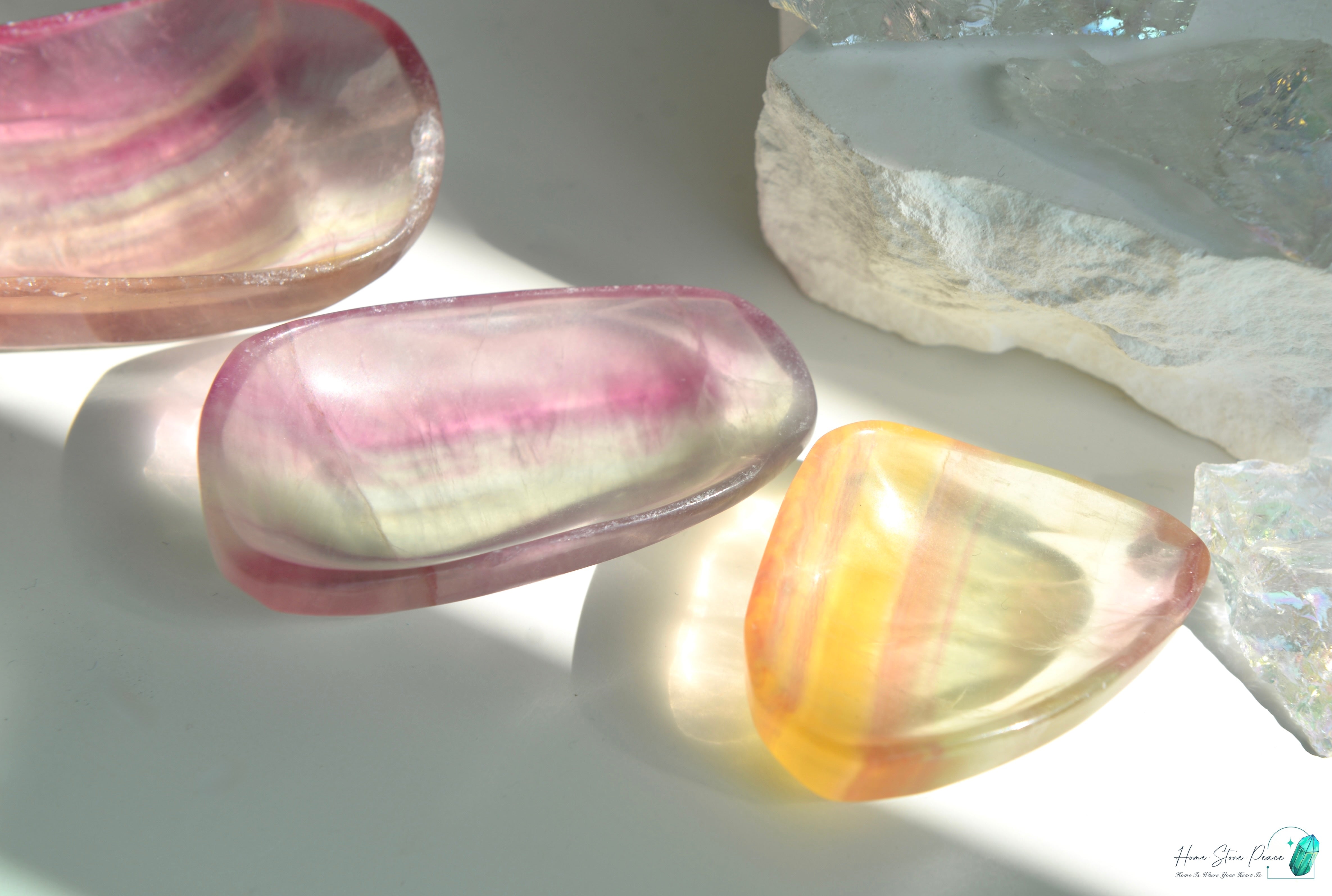迷你千層糖果螢石碟 Mini Candy Fluorite Dish