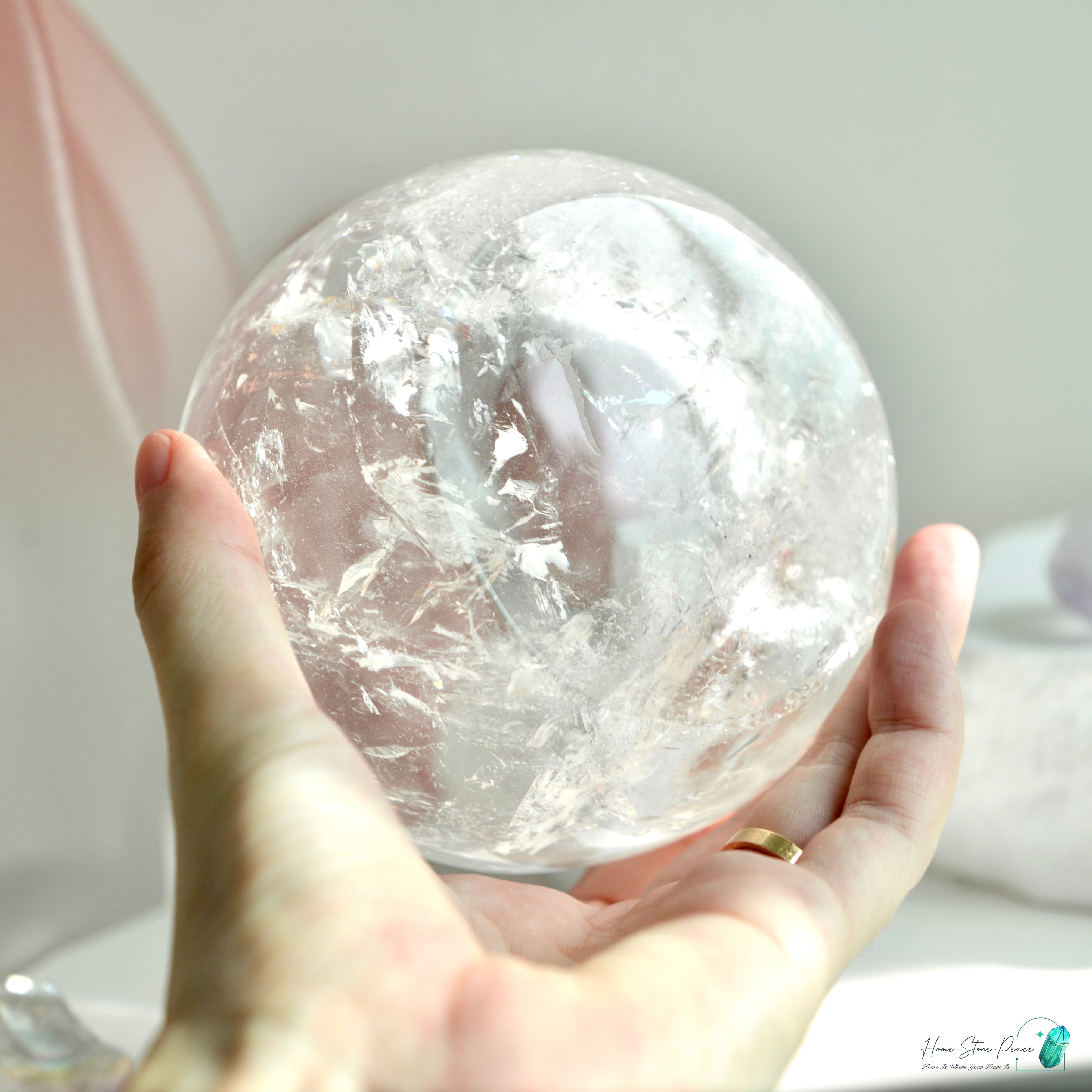 白水晶碗 Clear Quartz Bowl