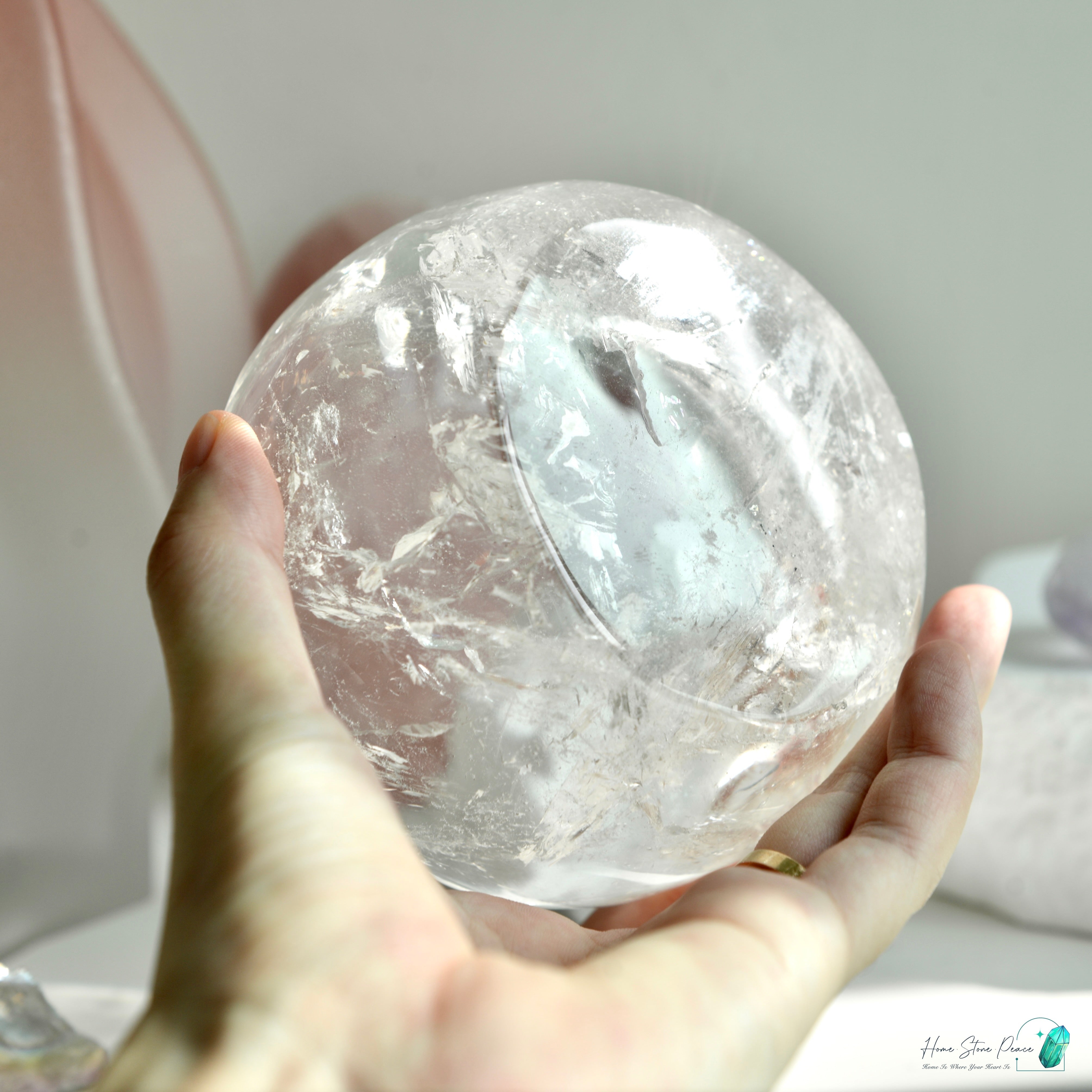 白水晶碗 Clear Quartz Bowl