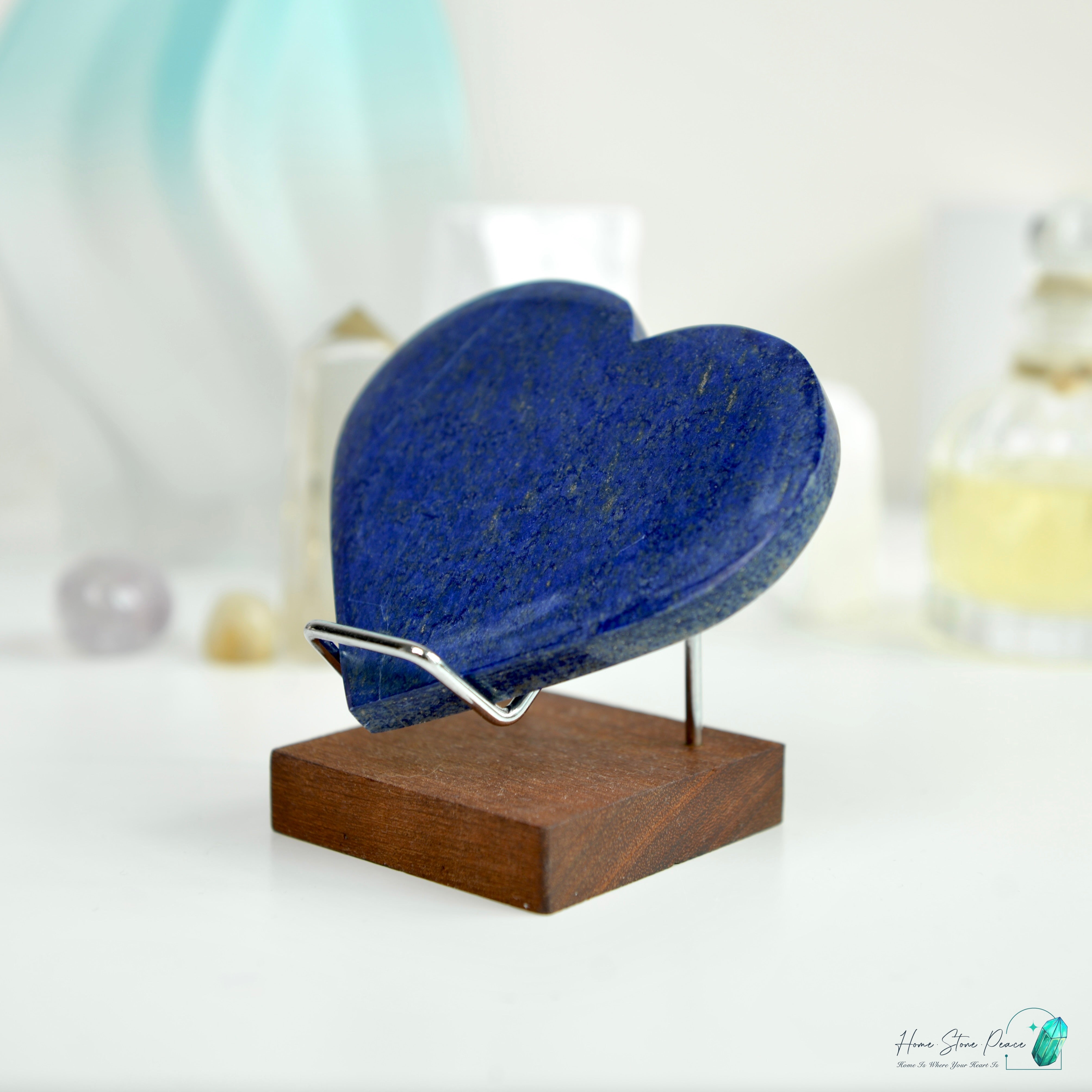 青金石黃鐵礦共生心 Lazurite Pyrite Heart