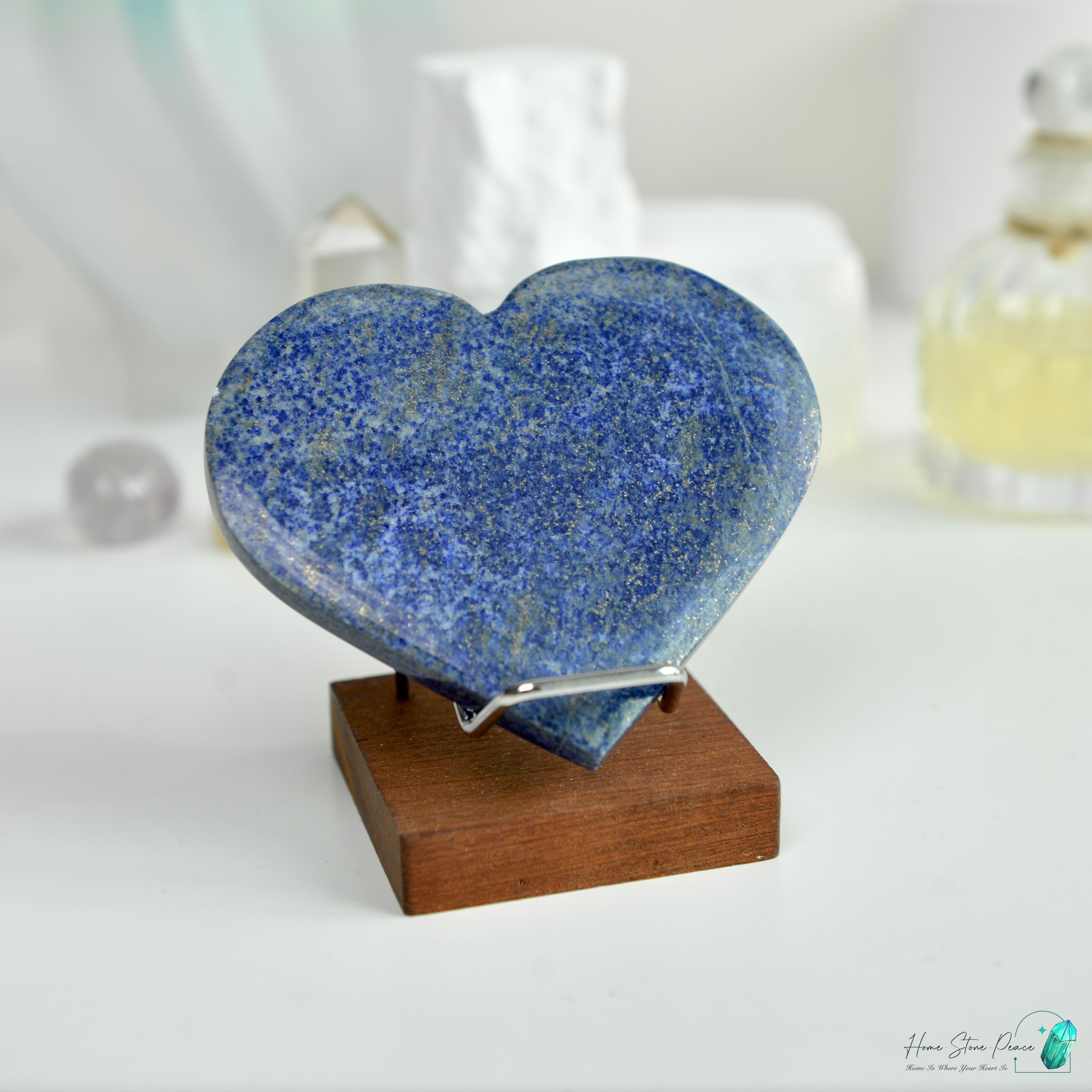 青金石黃鐵礦共生心 Lazurite Pyrite Heart