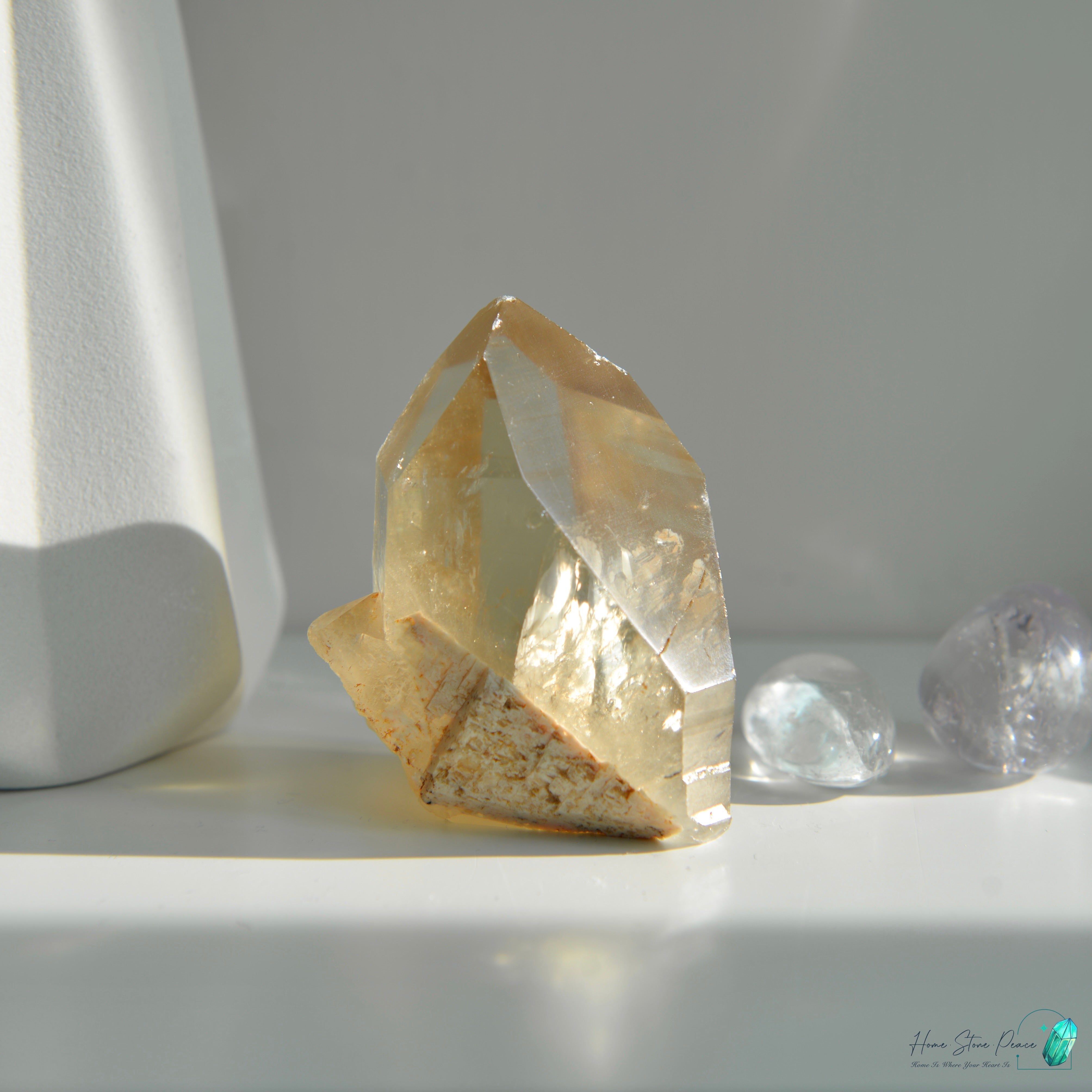 巴西蜜糖金黃水晶簇 Brazilian Honey Citrine Cluster